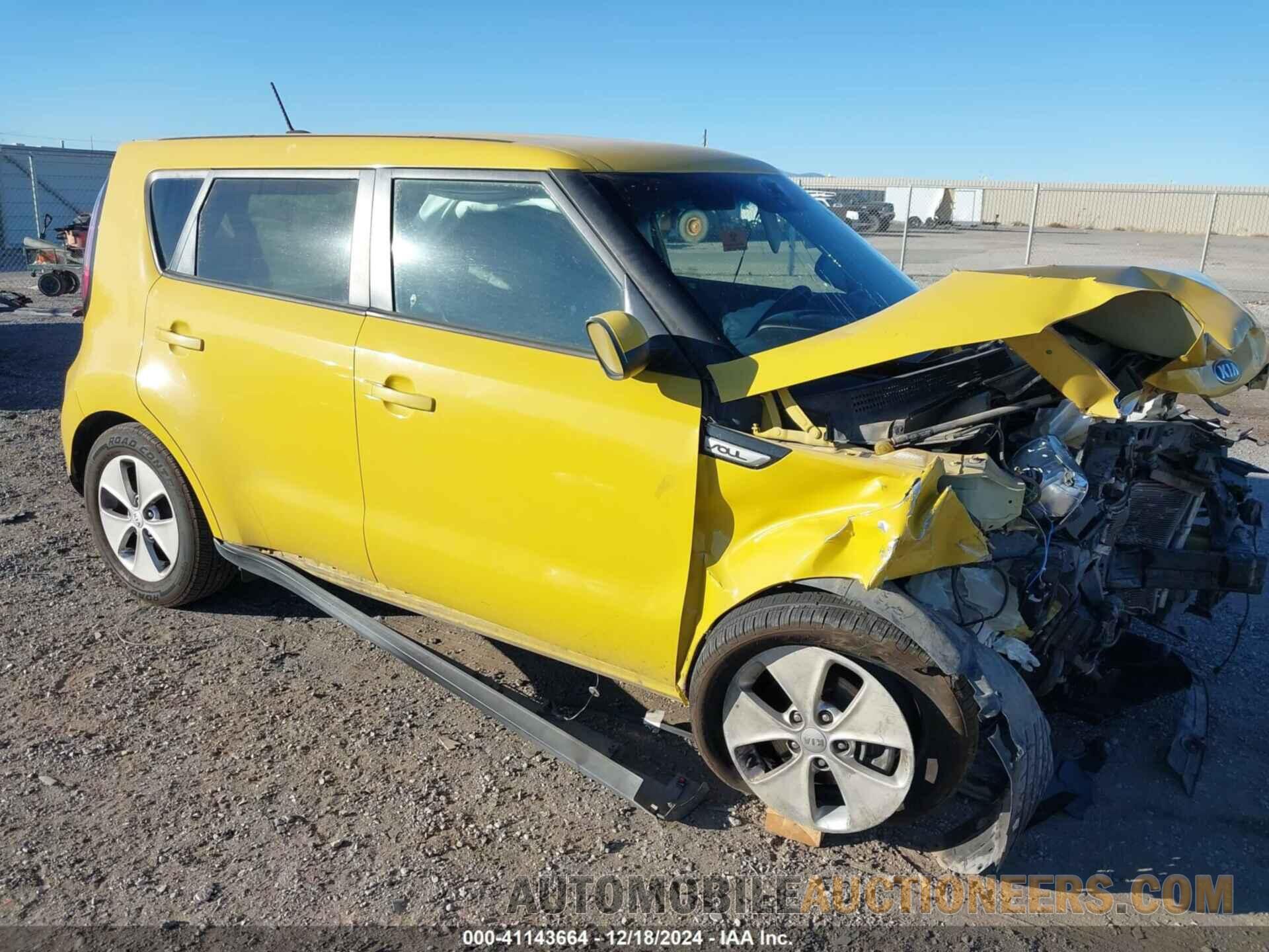 KNDJP3A54F7191272 KIA SOUL 2015