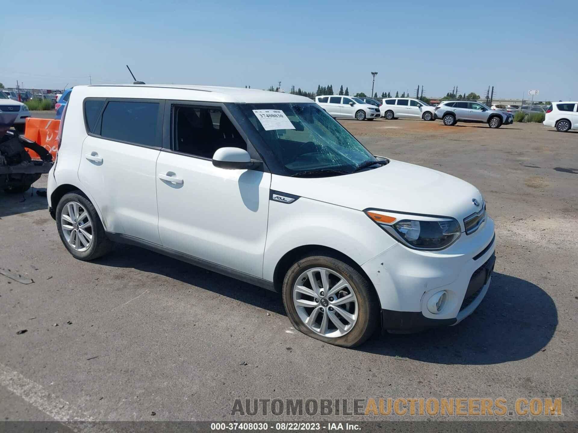 KNDJP3A54K7697257 KIA SOUL 2019