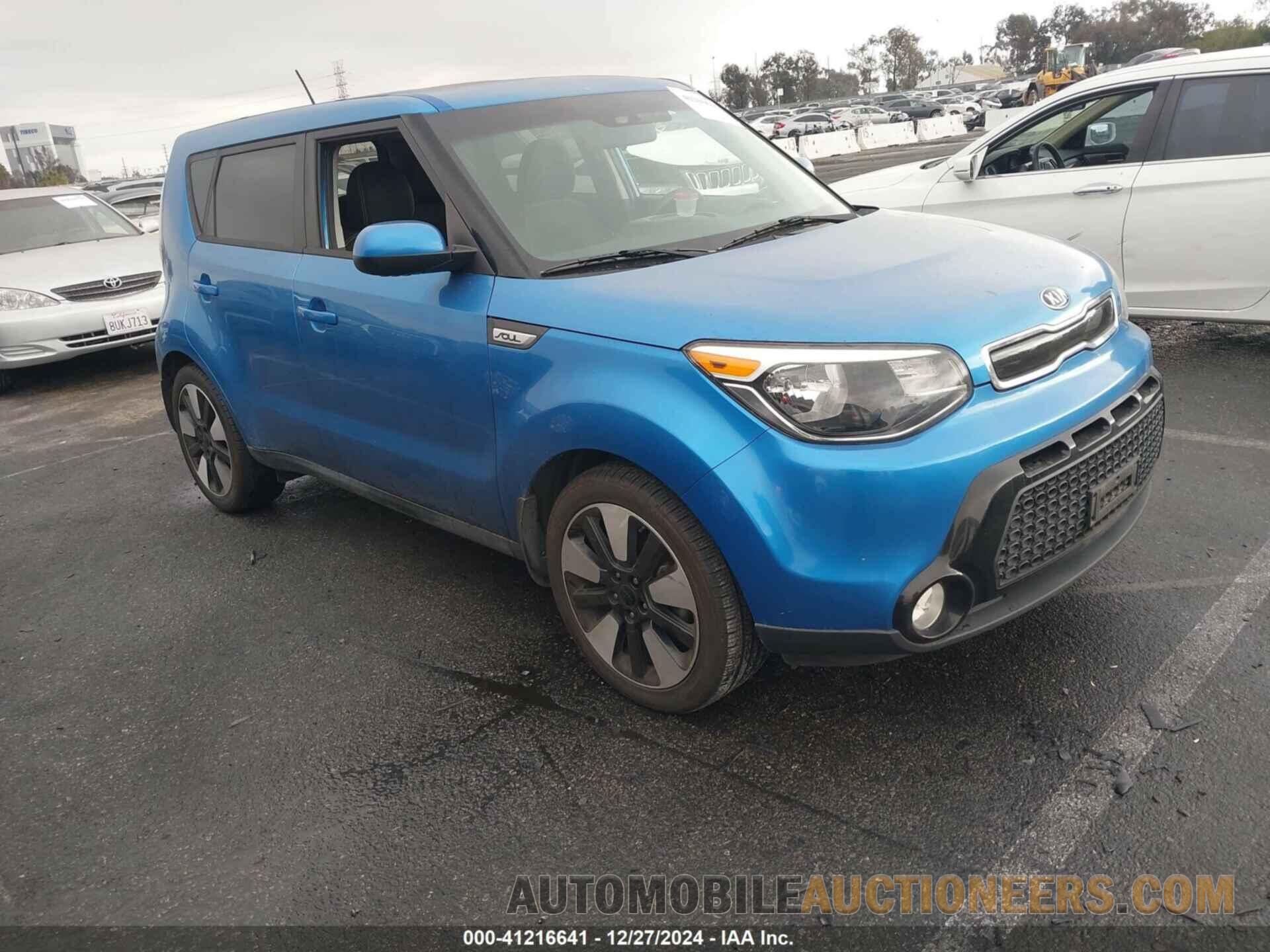 KNDJP3A55G7345750 KIA SOUL 2016