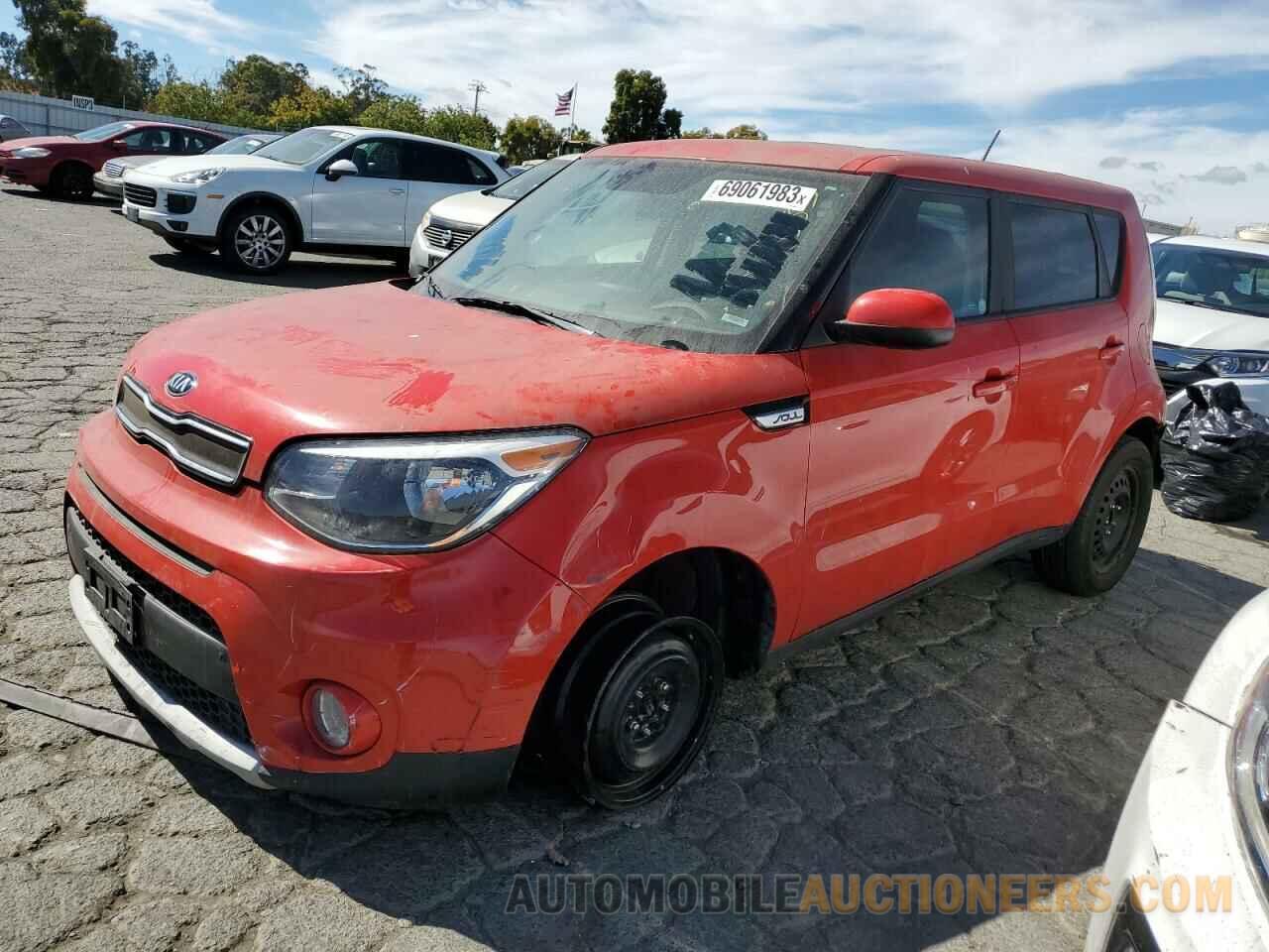 KNDJP3A55K7001036 KIA SOUL 2019