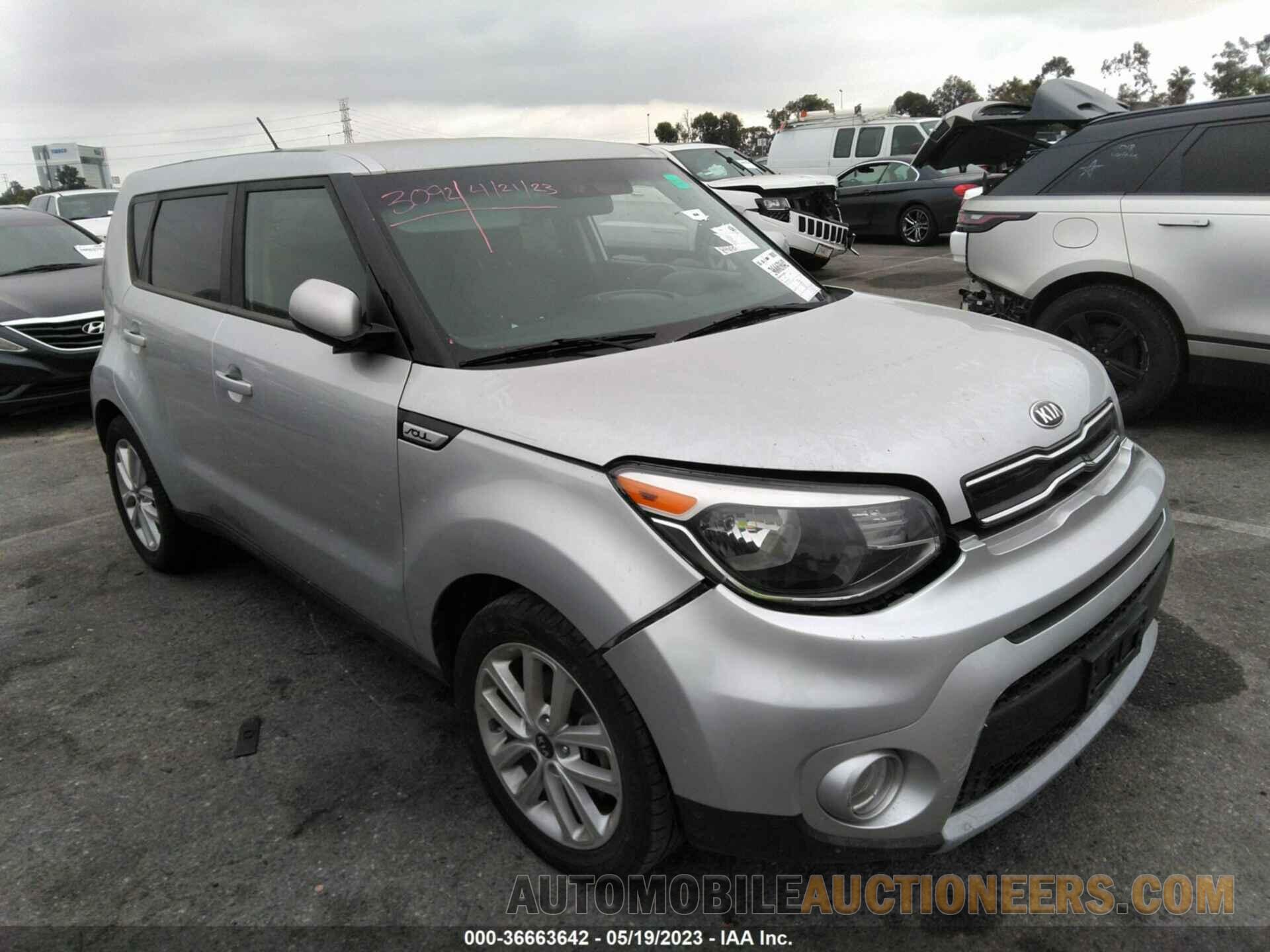 KNDJP3A55K7009329 KIA SOUL 2019