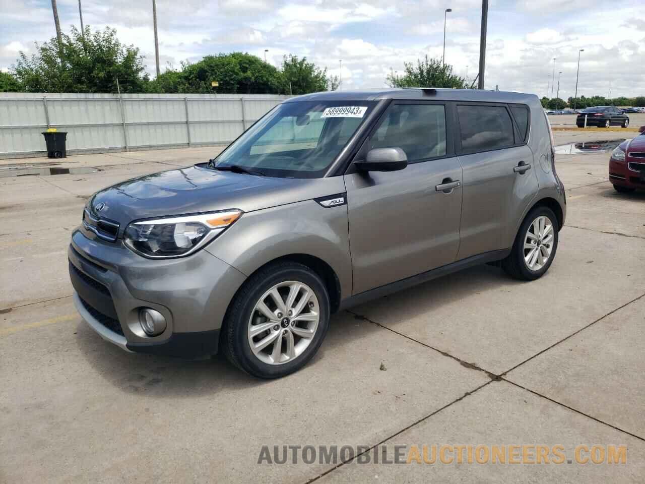 KNDJP3A55K7697168 KIA SOUL 2019