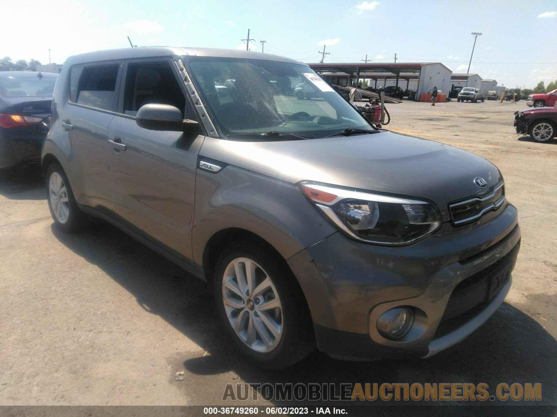 KNDJP3A56K7697938 KIA SOUL 2019