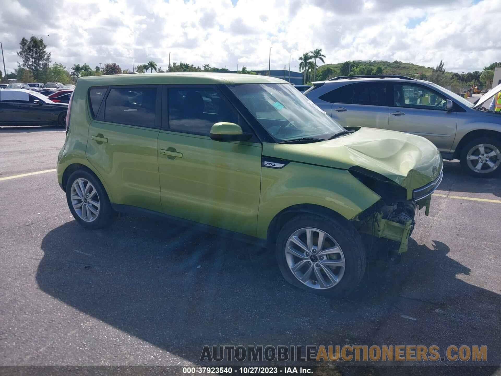 KNDJP3A56K7921256 KIA SOUL 2019