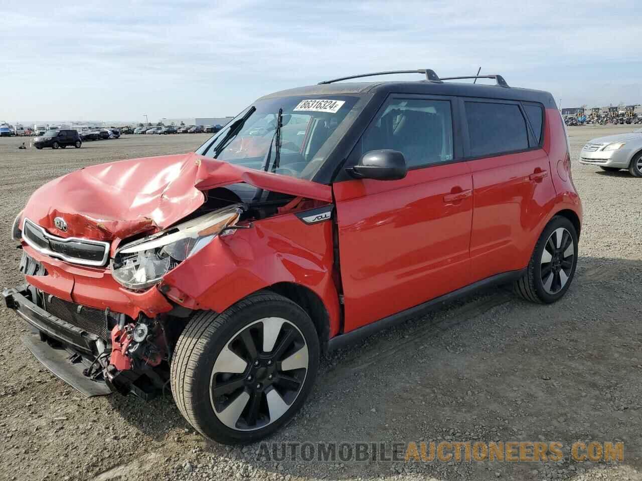 KNDJP3A57G7264037 KIA SOUL 2016