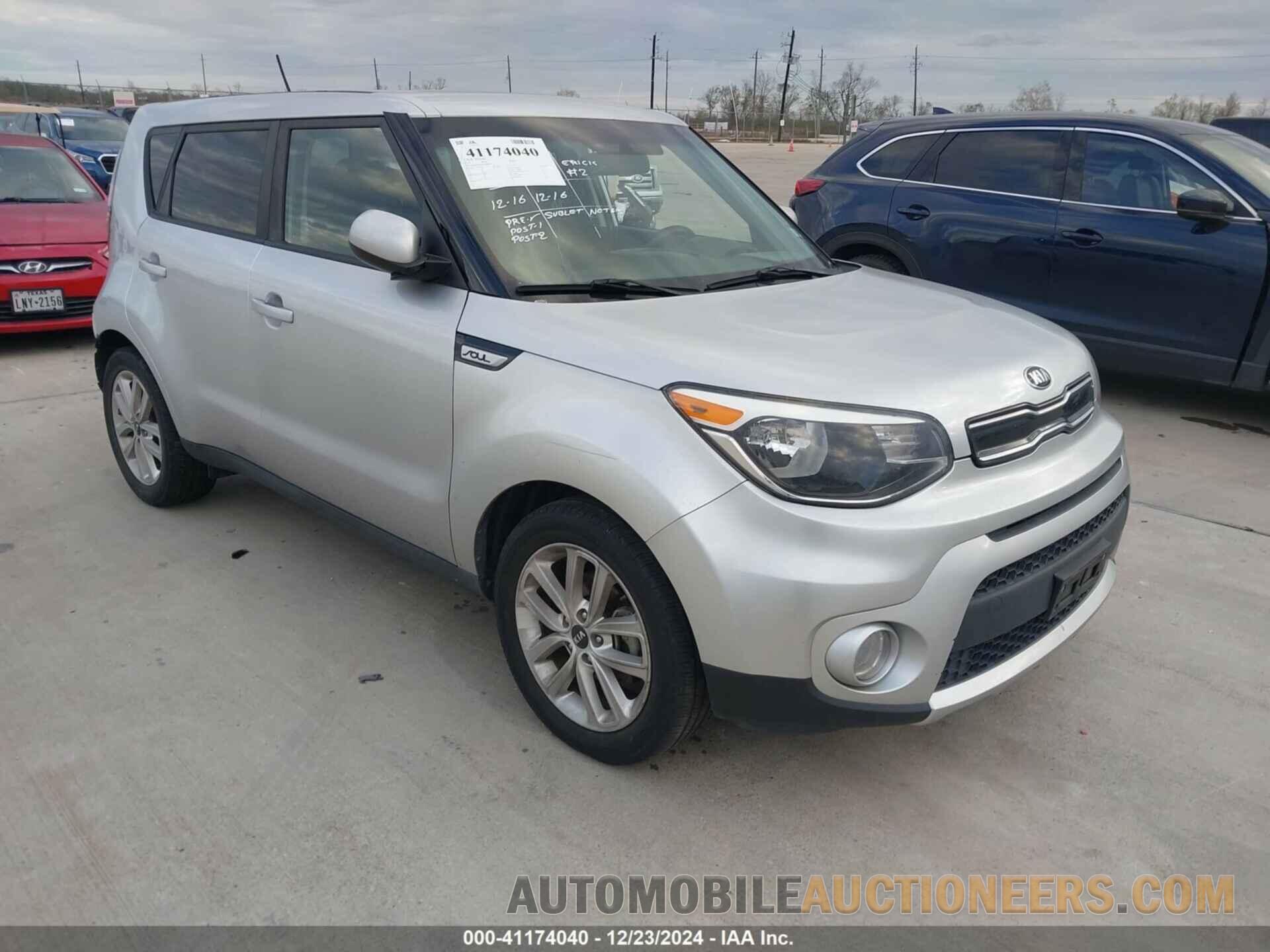 KNDJP3A58J7606909 KIA SOUL 2018