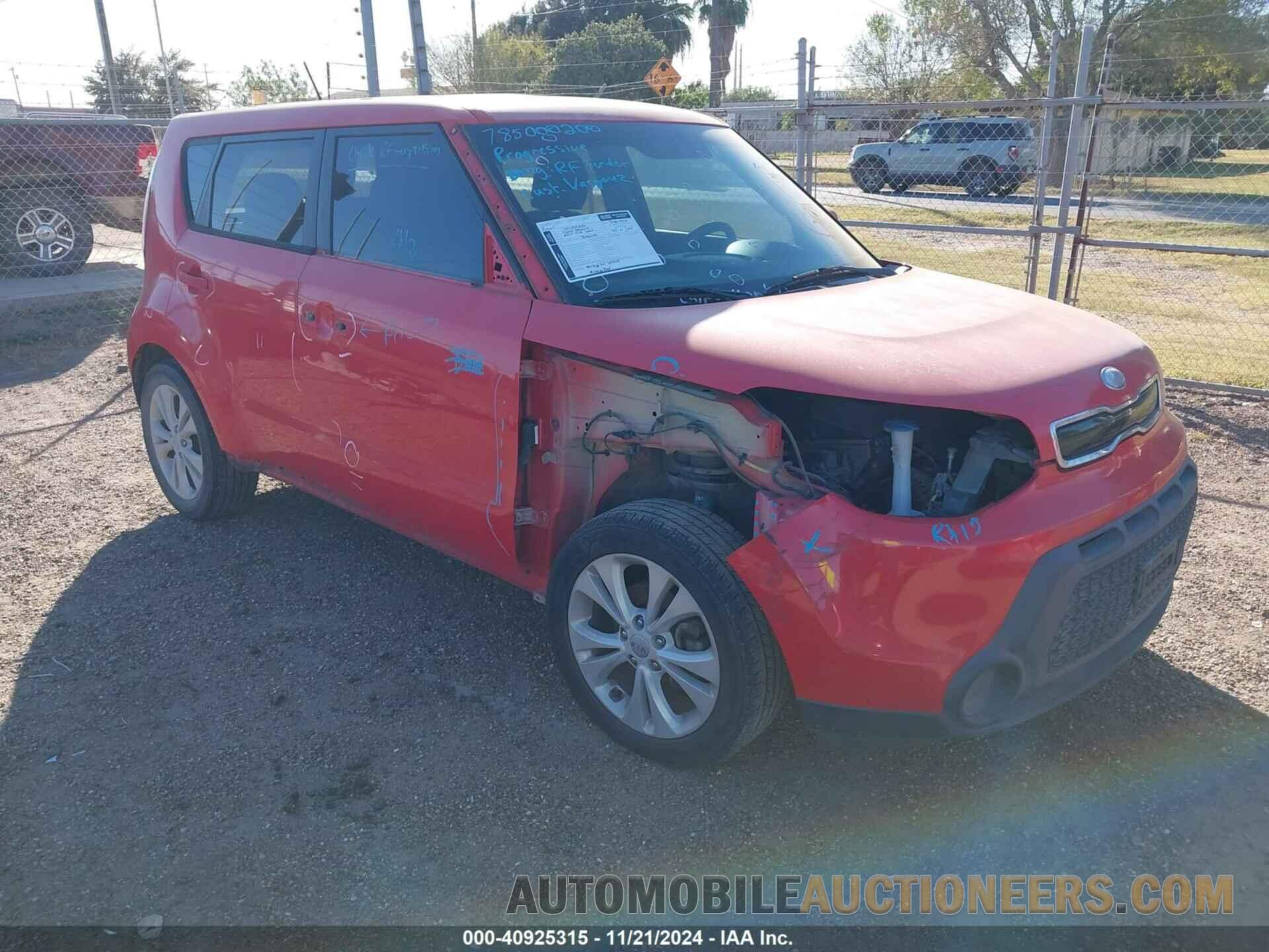 KNDJP3A59E7729270 KIA SOUL 2014