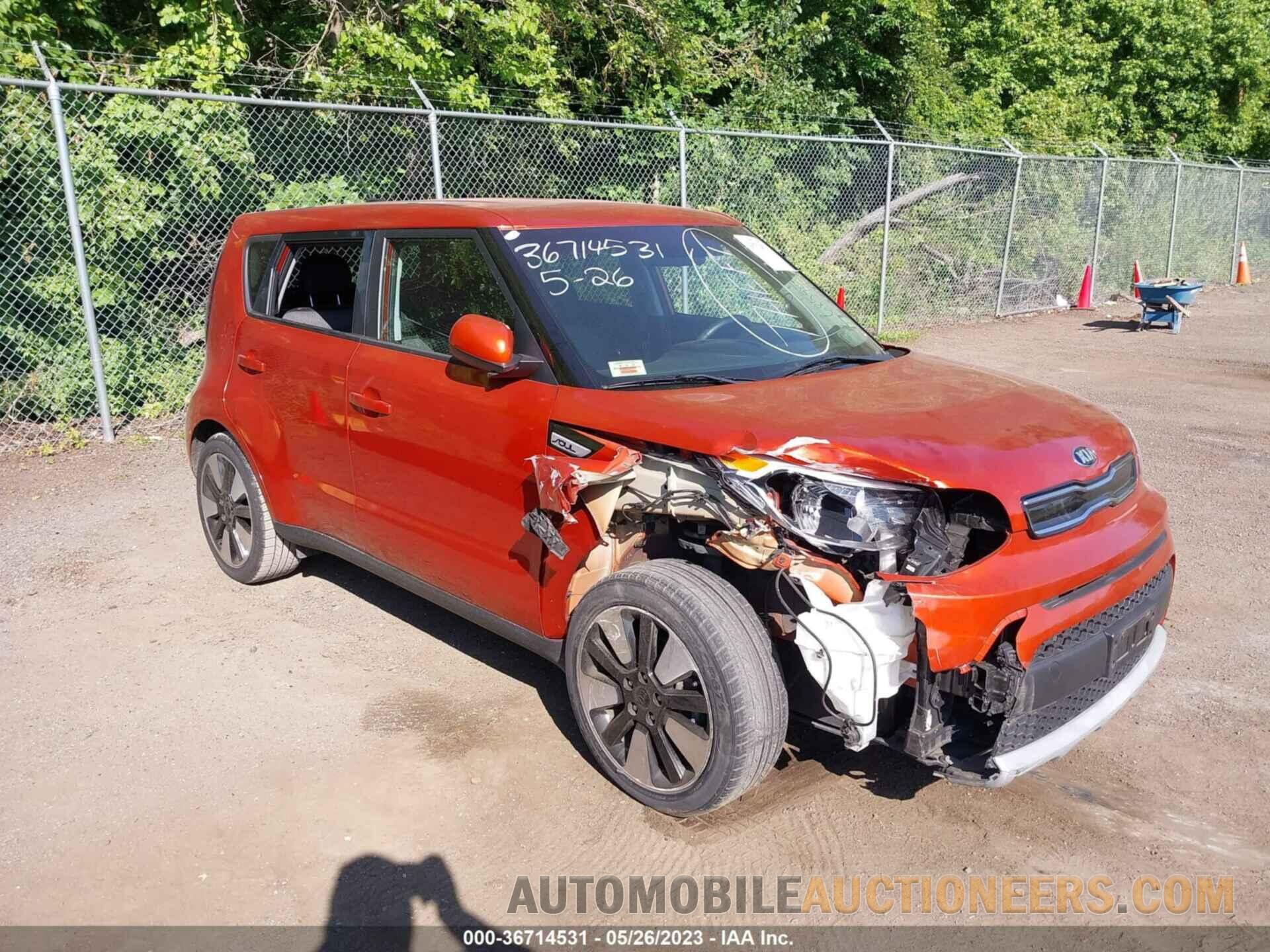 KNDJP3A59K7685945 KIA SOUL 2019