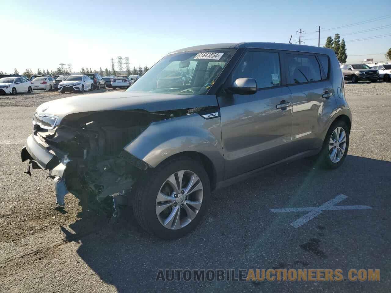 KNDJP3A5XF7181572 KIA SOUL 2015