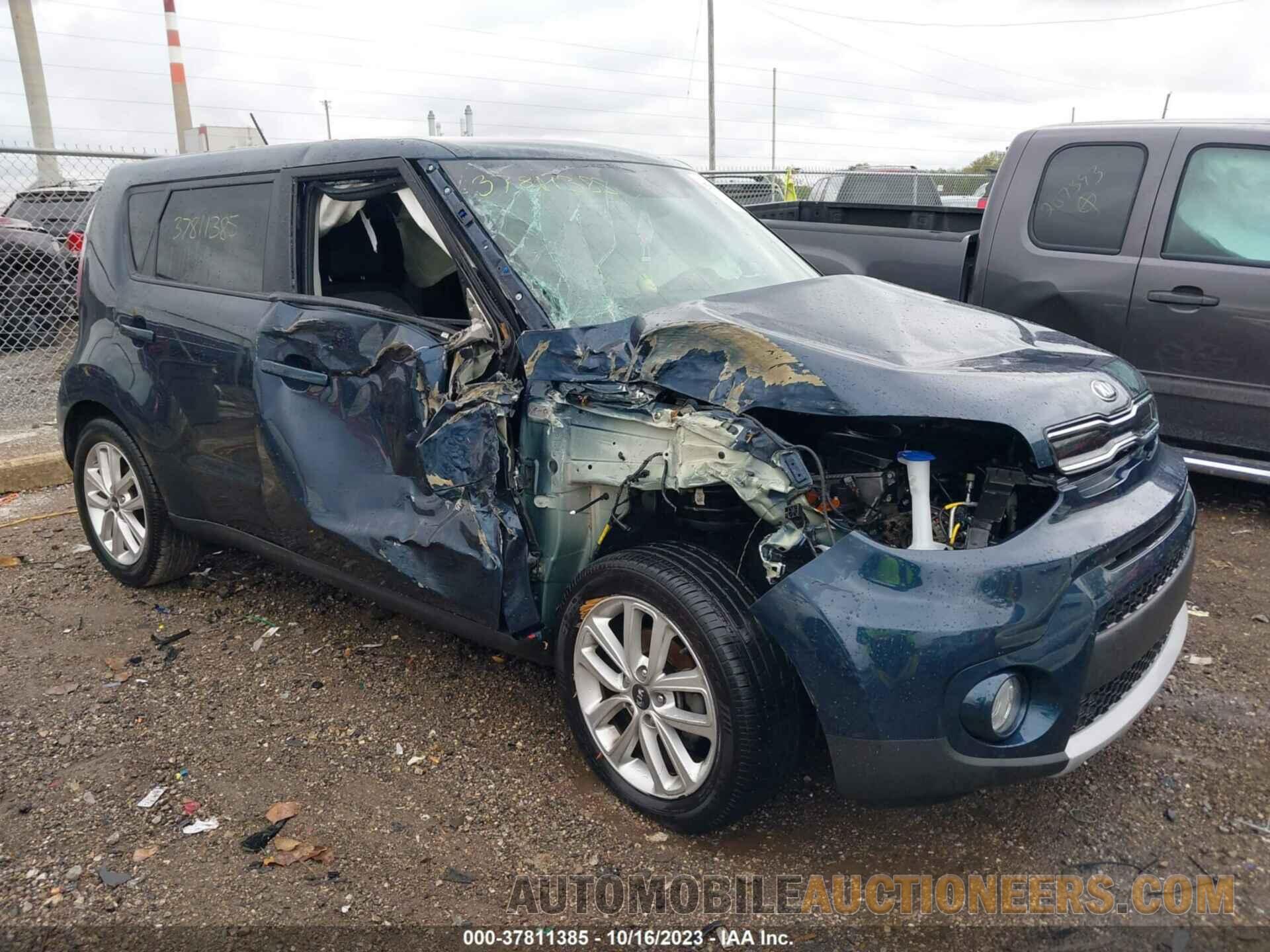 KNDJP3A5XK7001484 KIA SOUL 2019