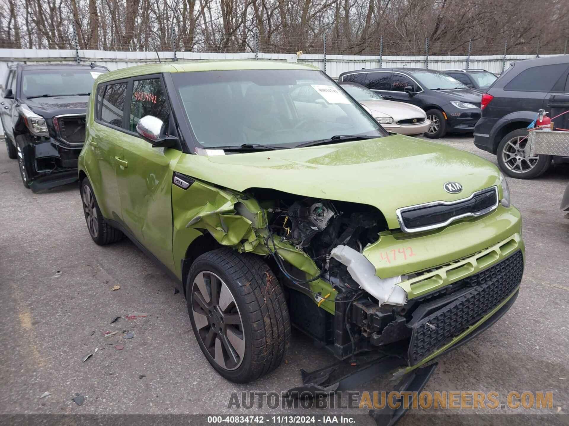 KNDJX3A50F7799662 KIA SOUL 2015