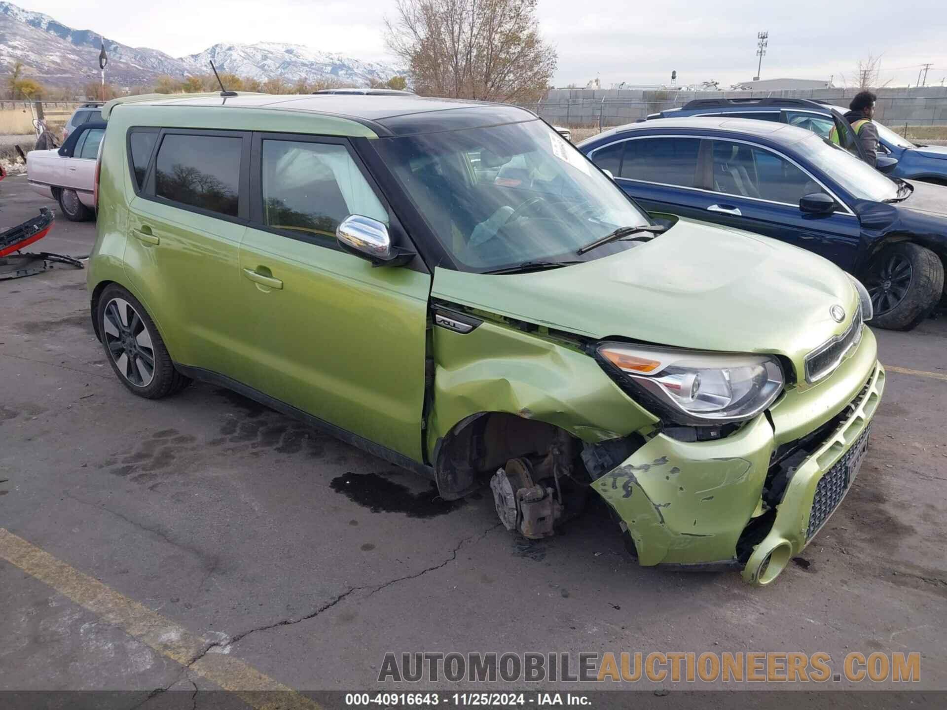 KNDJX3A59F7771150 KIA SOUL 2015