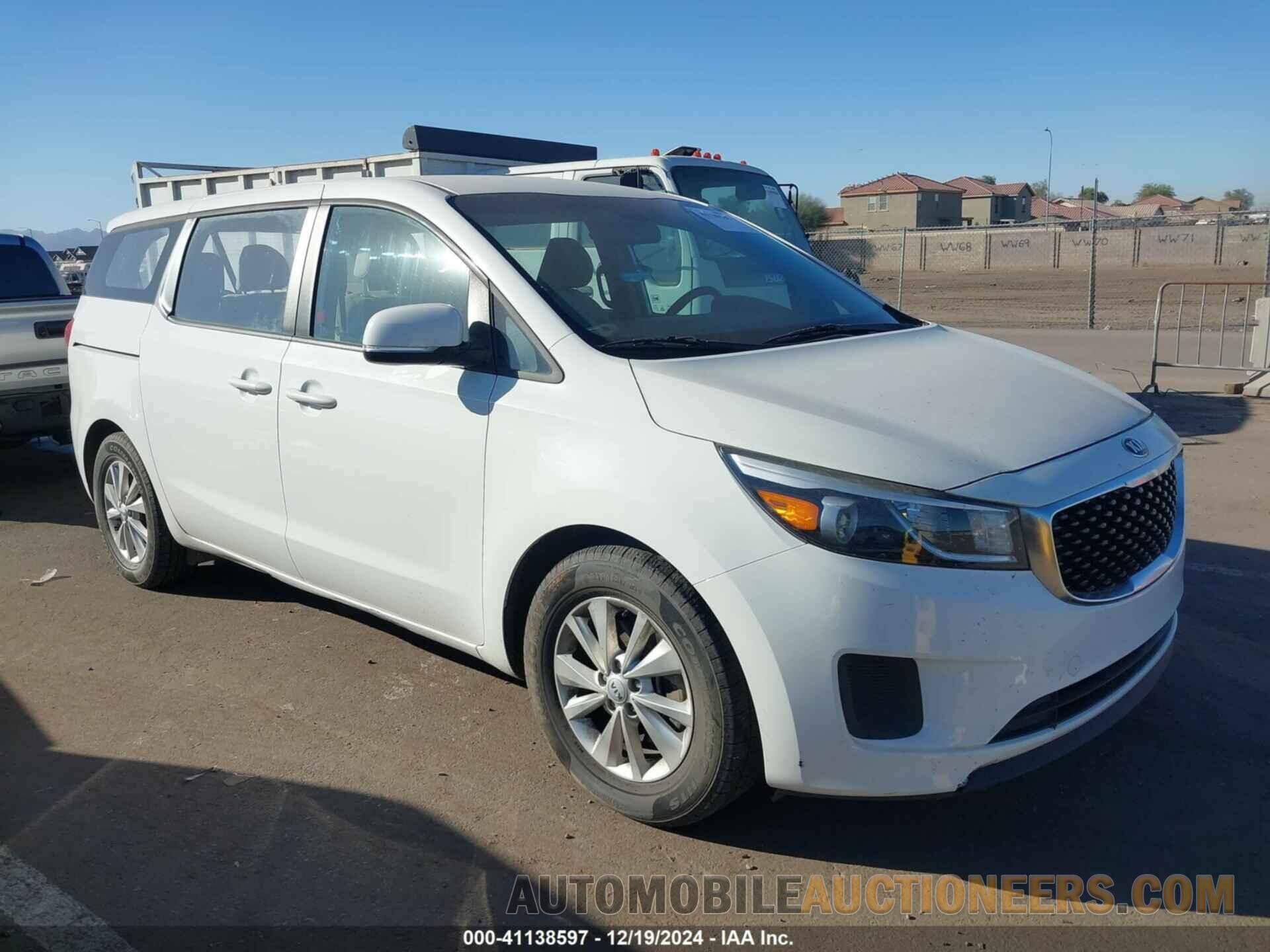 KNDMA5C14H6278702 KIA SEDONA 2017