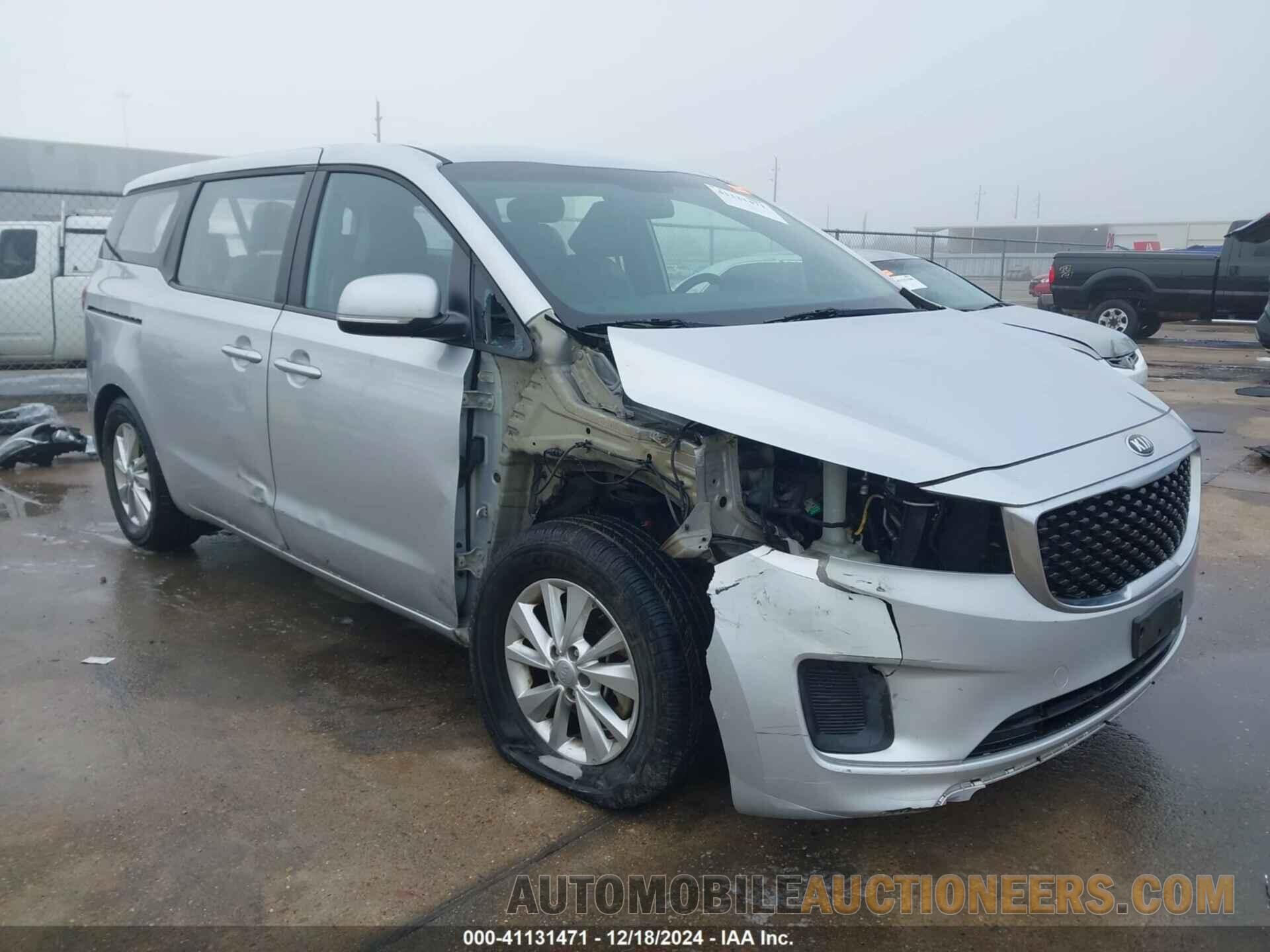 KNDMA5C16G6186117 KIA SEDONA 2016