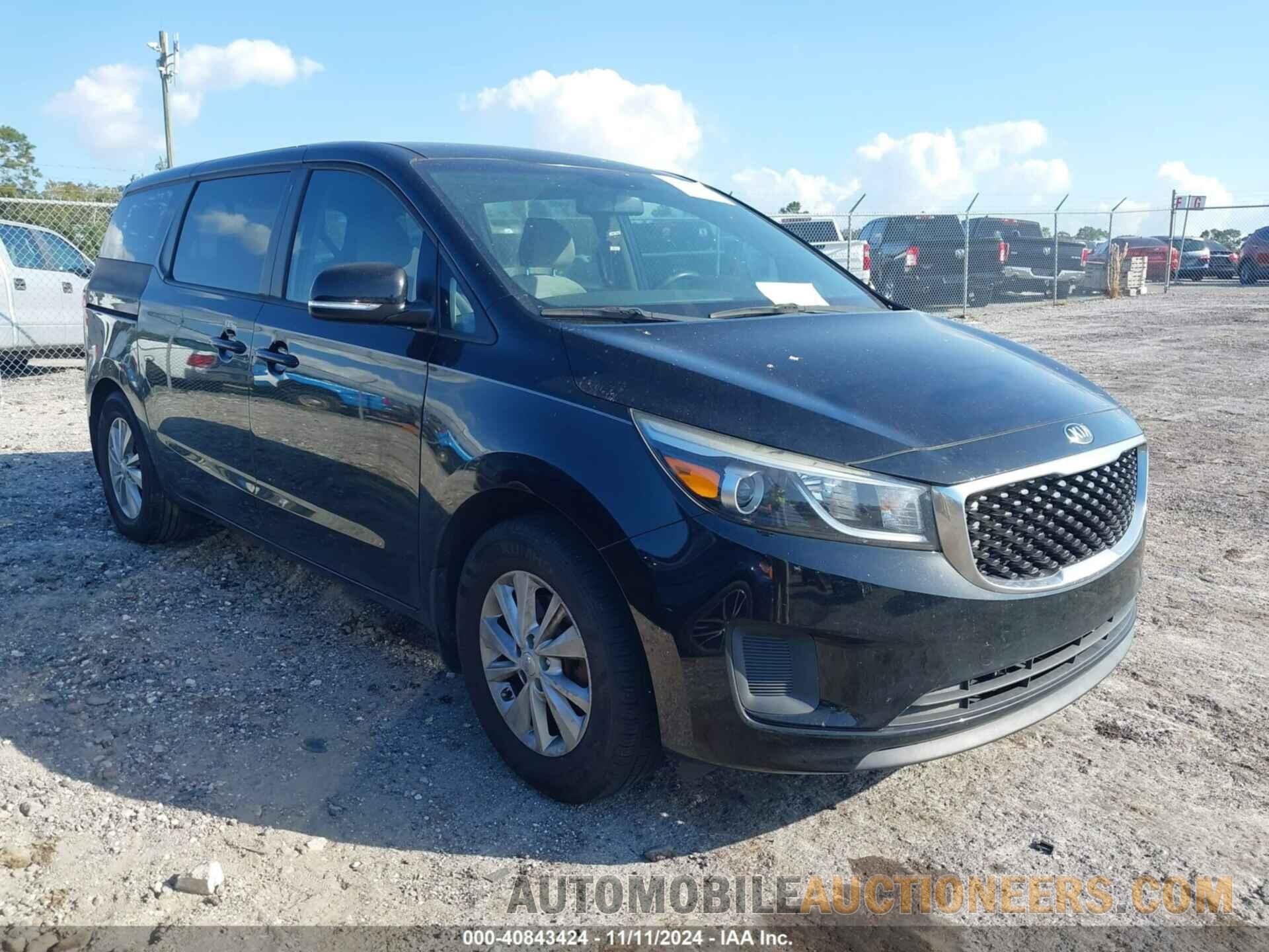 KNDMA5C17G6183114 KIA SEDONA 2016