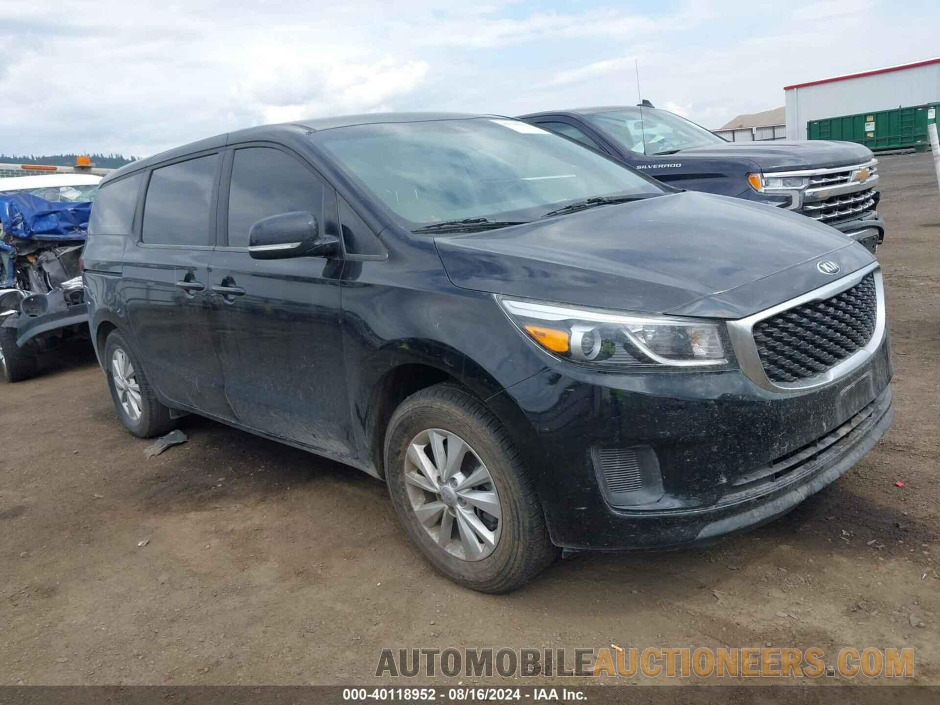 KNDMA5C18H6280727 KIA SEDONA 2017