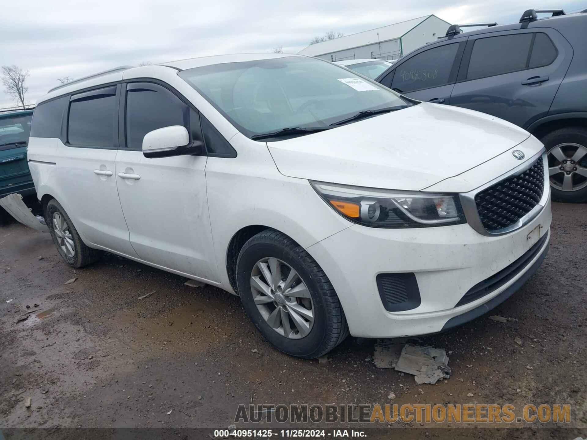 KNDMB5C10G6090139 KIA SEDONA 2016