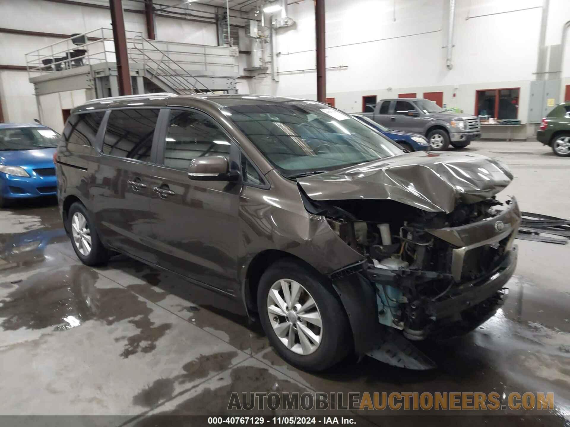 KNDMB5C10G6107120 KIA SEDONA 2016