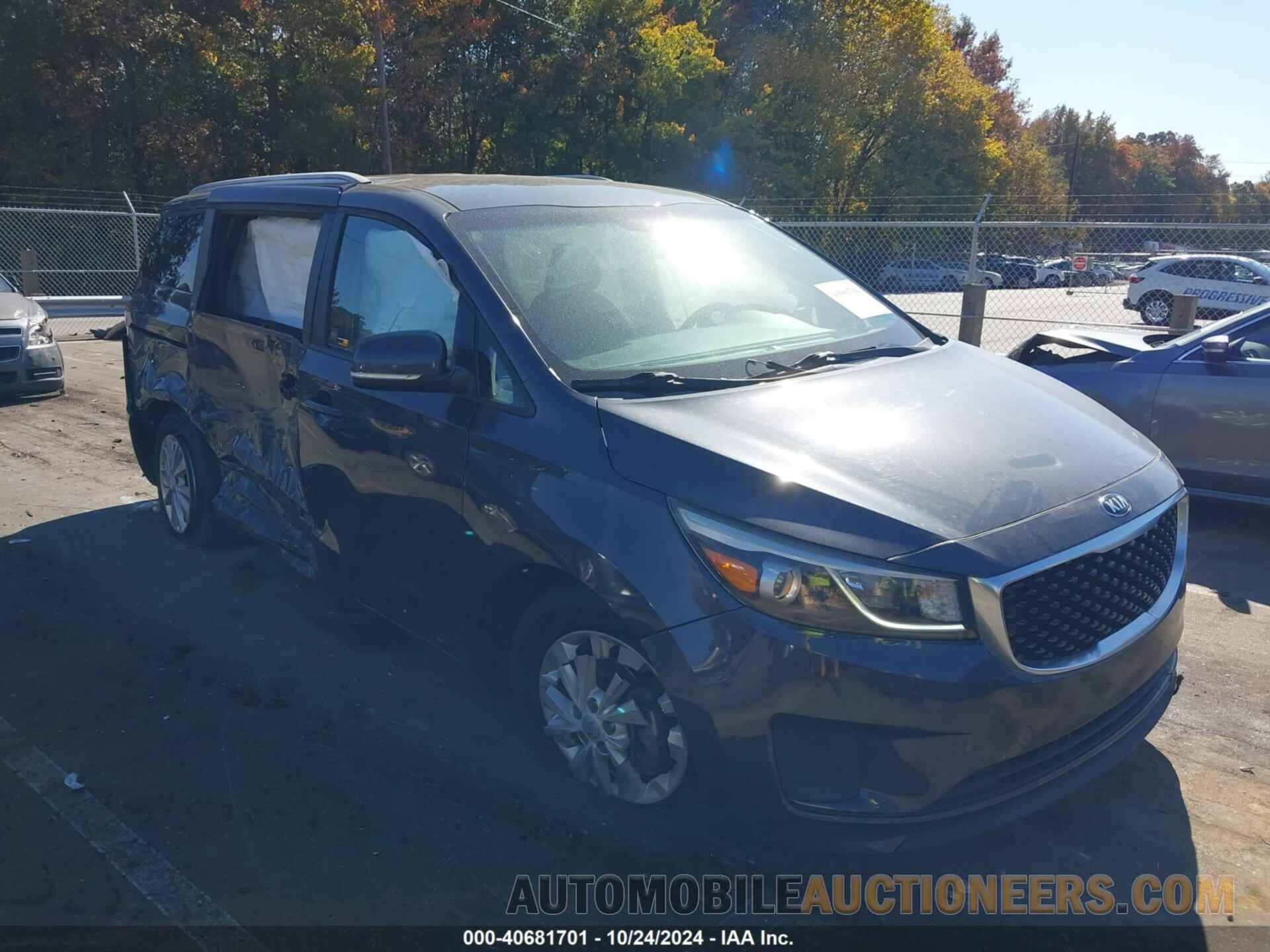 KNDMB5C10G6107148 KIA SEDONA 2016