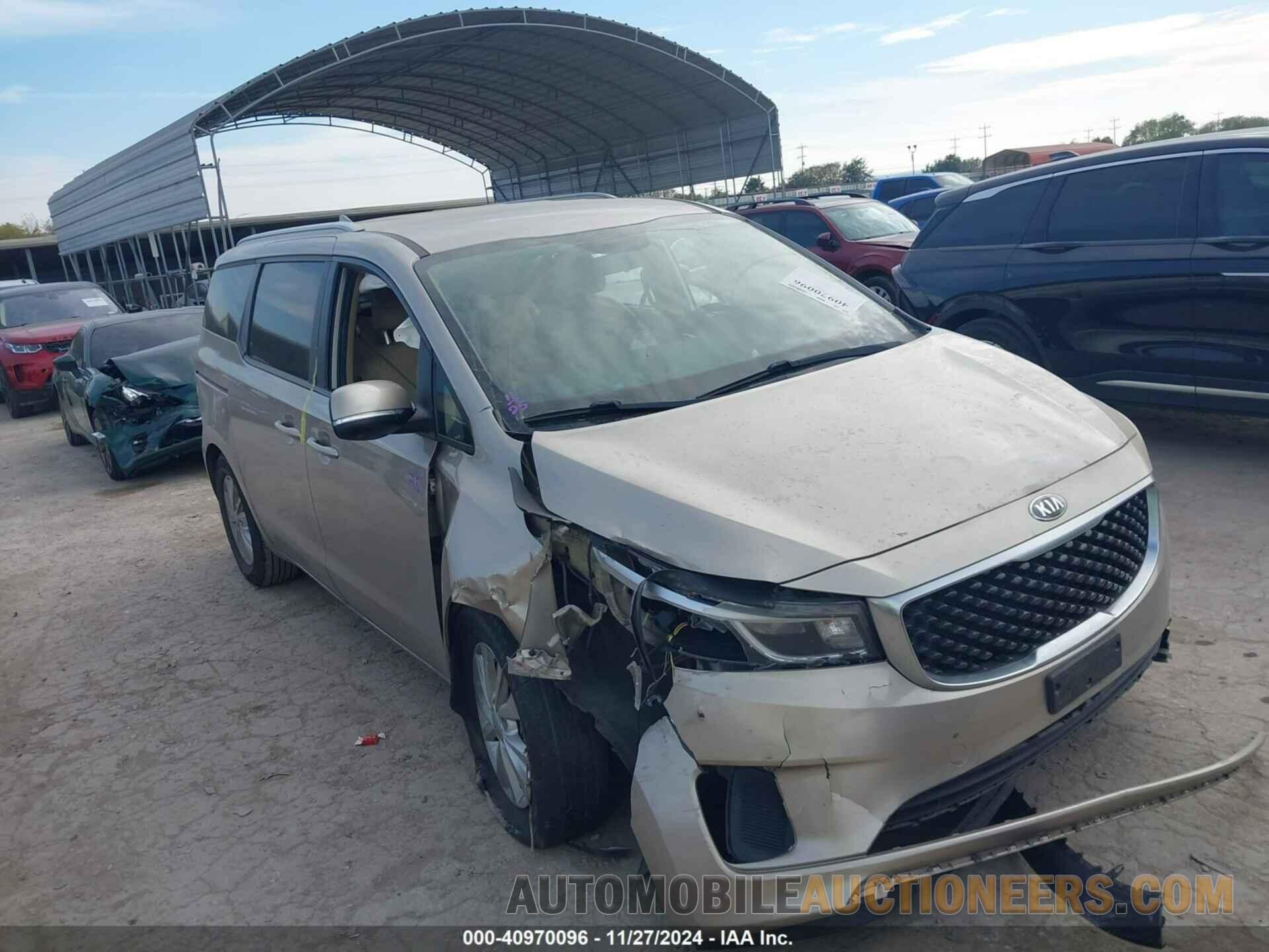 KNDMB5C10G6191746 KIA SEDONA 2016