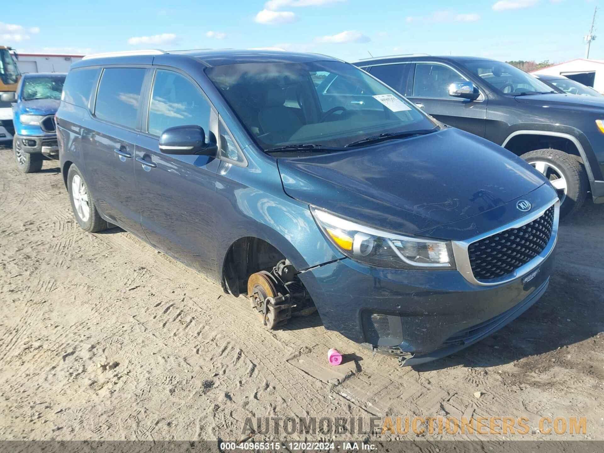 KNDMB5C10H6308050 KIA SEDONA 2017