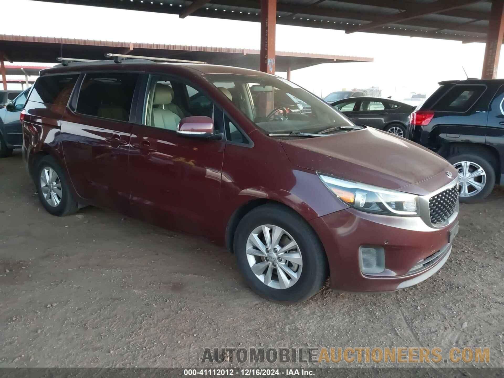 KNDMB5C10H6315094 KIA SEDONA 2017