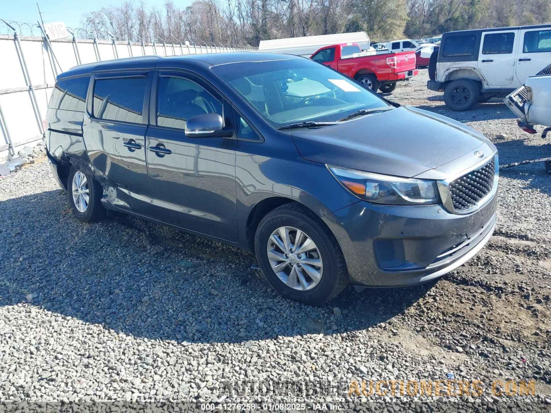 KNDMB5C10H6324474 KIA SEDONA 2017