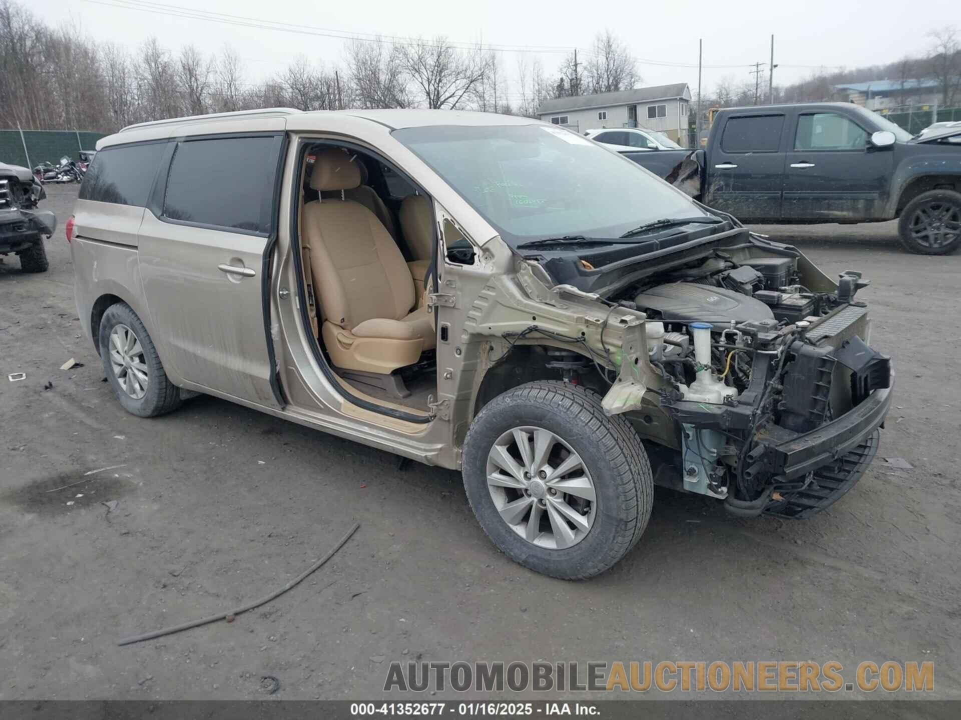 KNDMB5C11G6130096 KIA SEDONA 2016