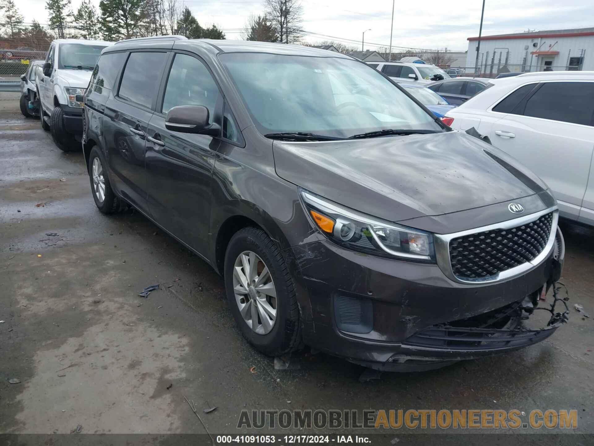 KNDMB5C11H6334866 KIA SEDONA 2017