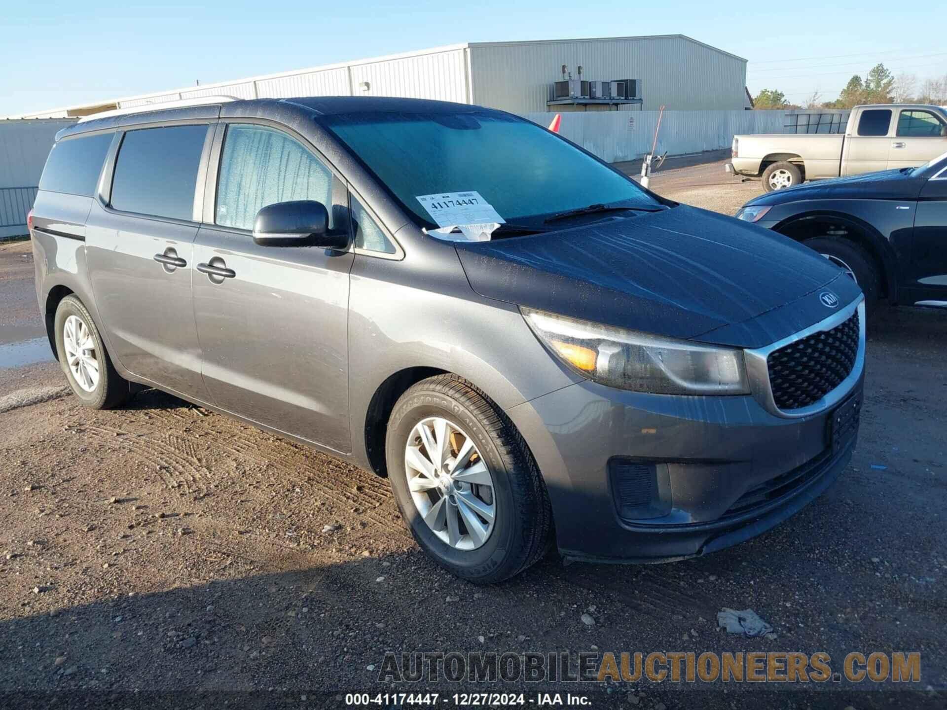 KNDMB5C12G6107152 KIA SEDONA 2016