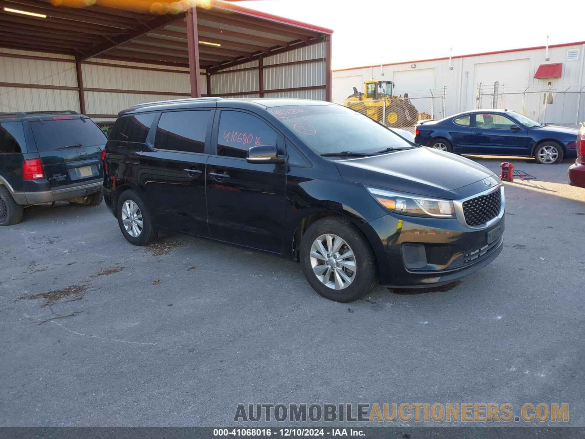 KNDMB5C13G6114725 KIA SEDONA 2016