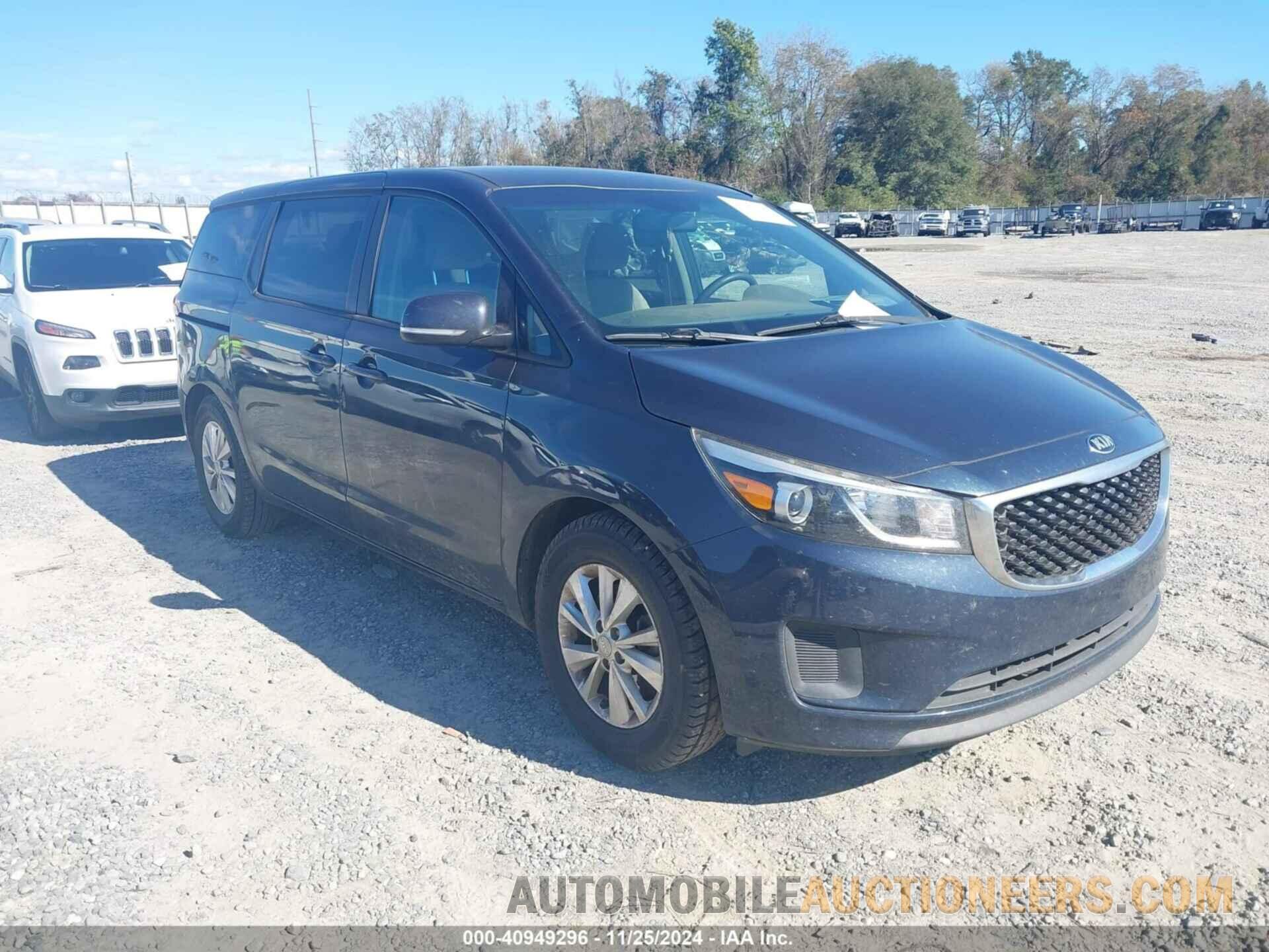 KNDMB5C13H6306924 KIA SEDONA 2017