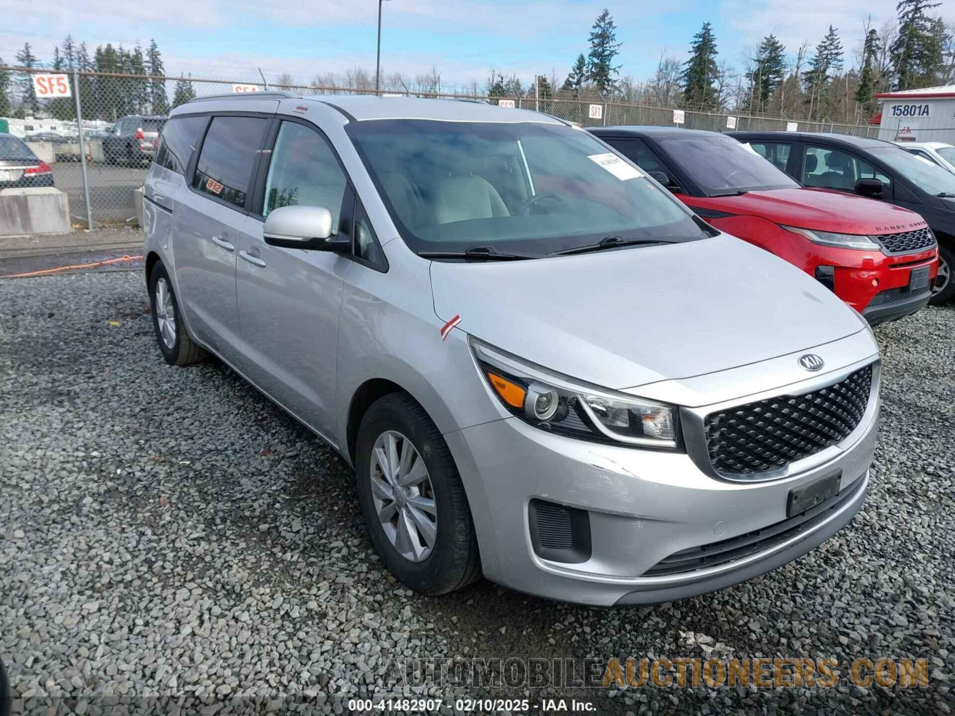 KNDMB5C14G6092993 KIA SEDONA 2016