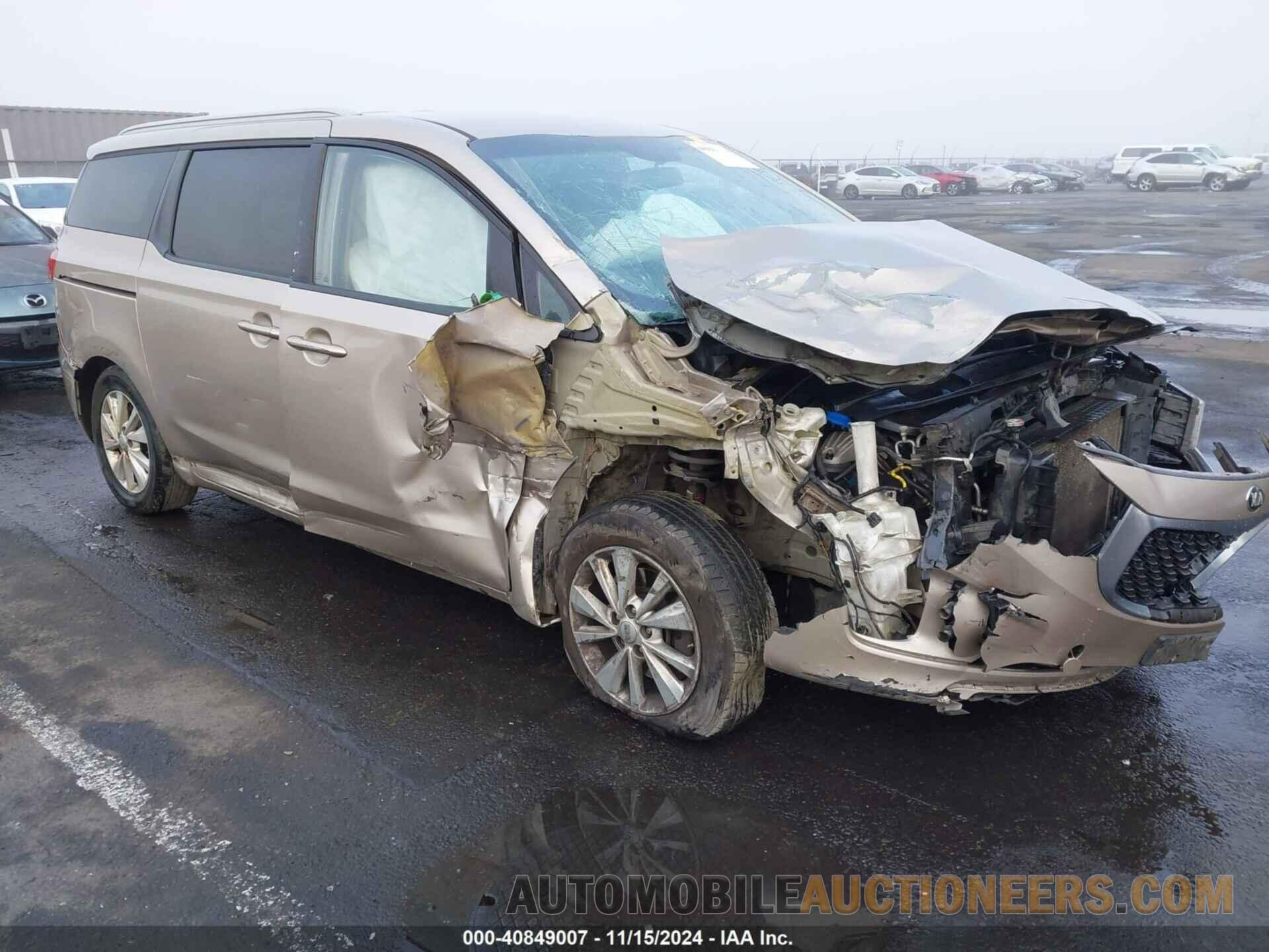 KNDMB5C14G6094629 KIA SEDONA 2016