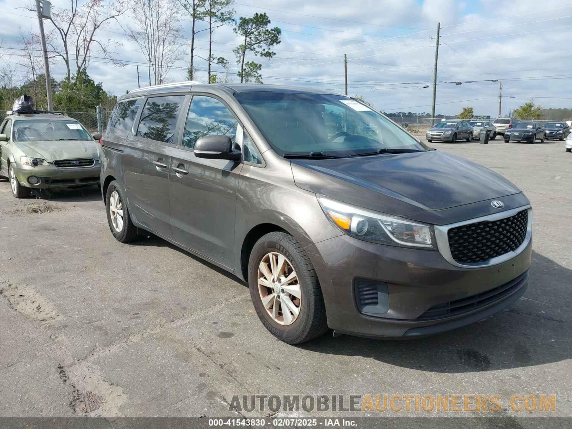 KNDMB5C14G6114331 KIA SEDONA 2016