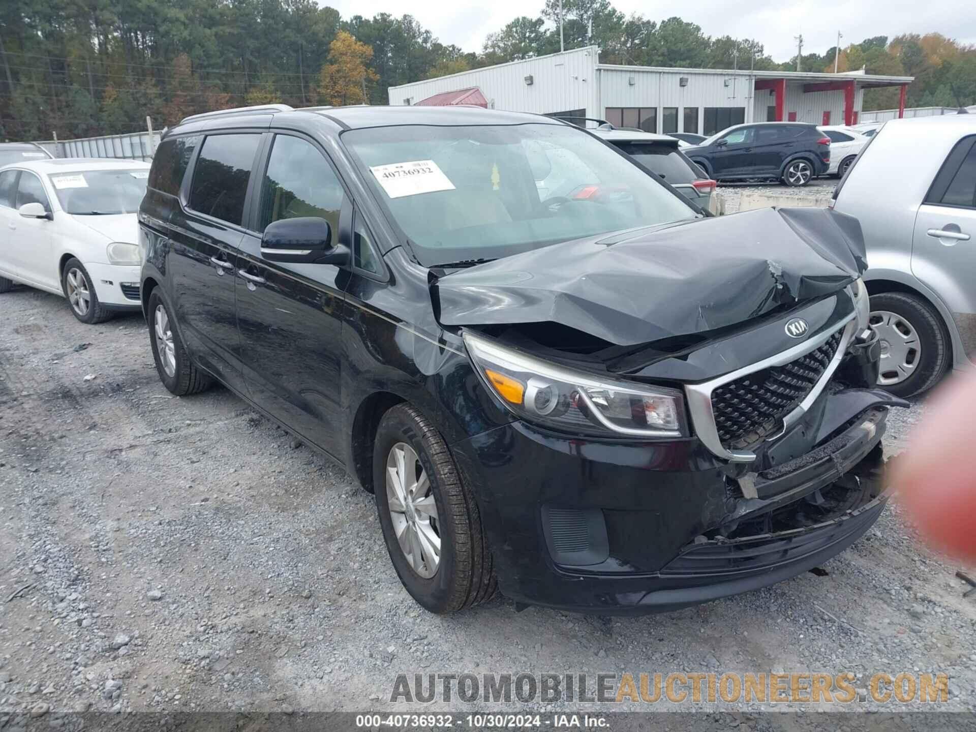 KNDMB5C15F6063971 KIA SEDONA 2015