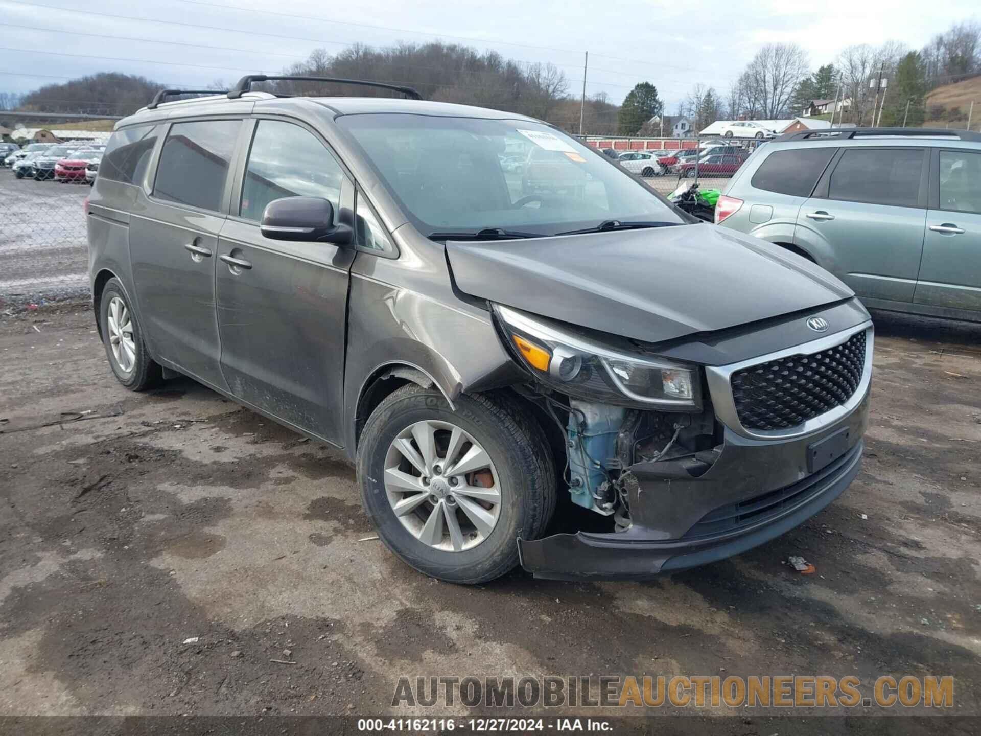 KNDMB5C15F6073206 KIA SEDONA 2015