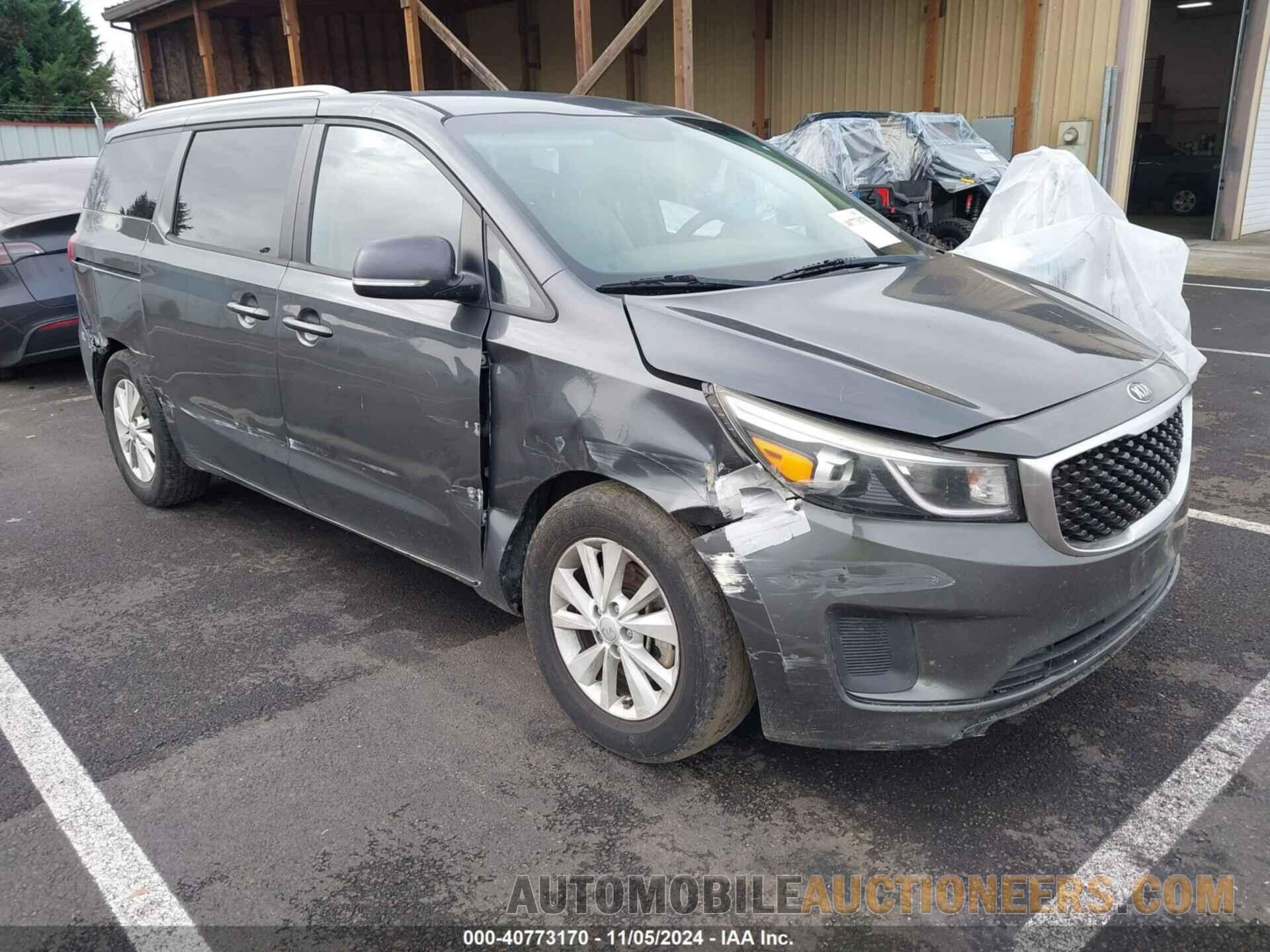 KNDMB5C15G6127721 KIA SEDONA 2016