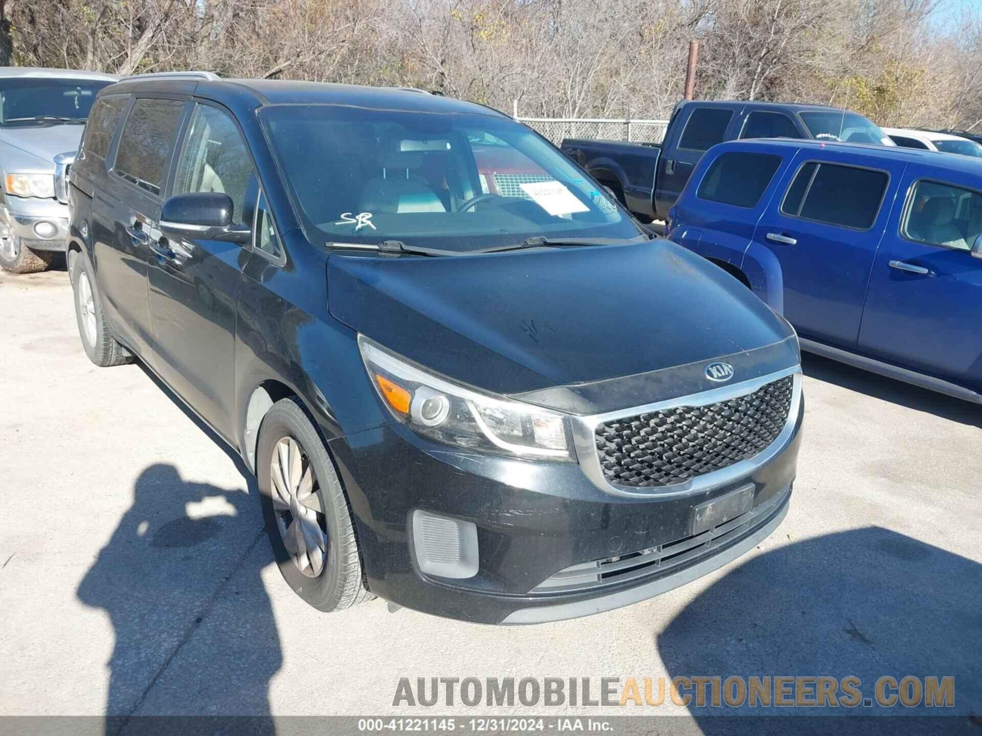 KNDMB5C15G6160606 KIA SEDONA 2016