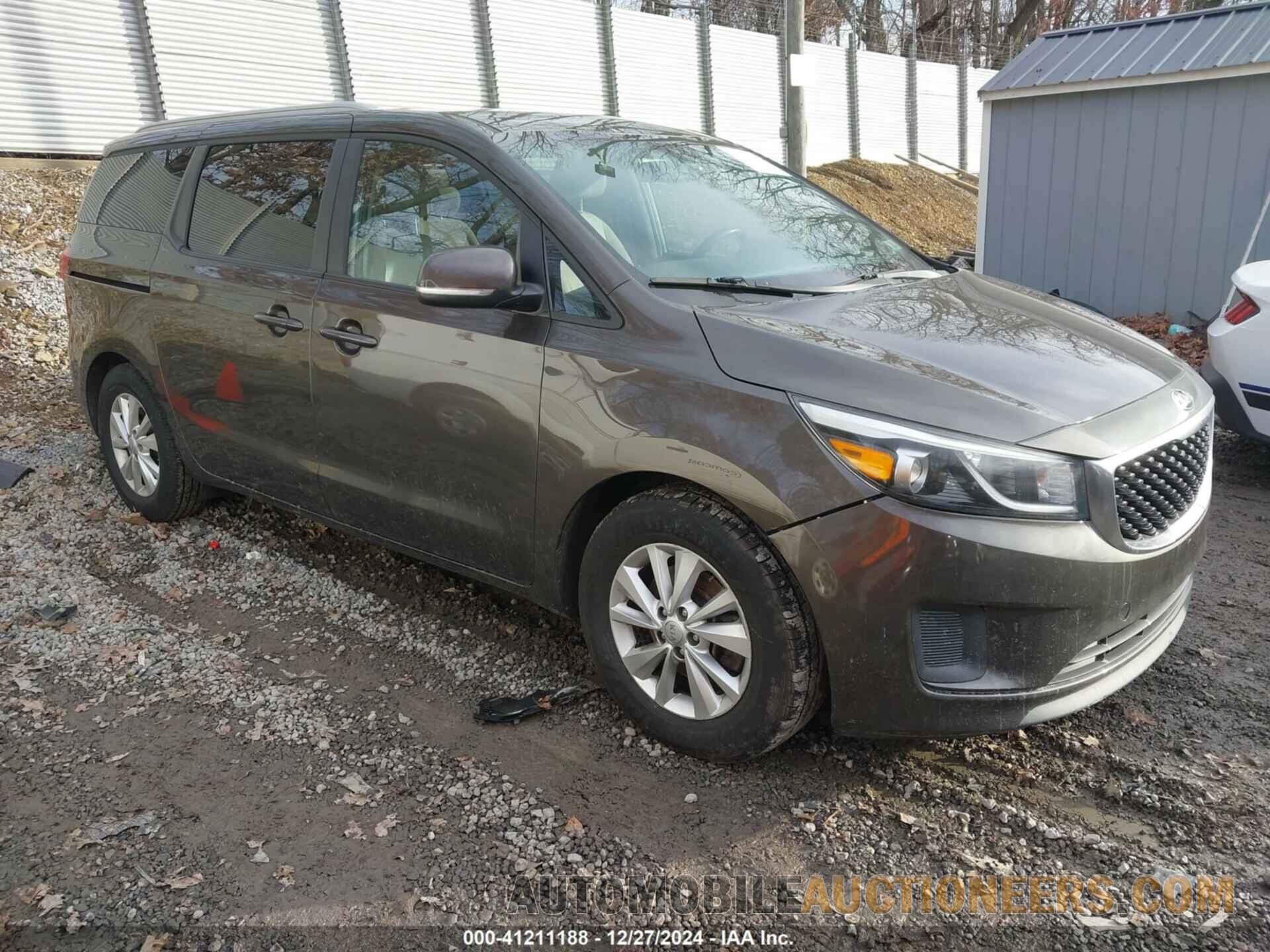 KNDMB5C15G6189782 KIA SEDONA 2016