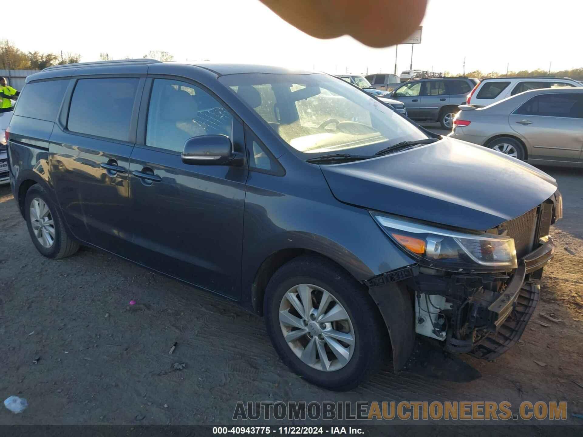 KNDMB5C15G6191824 KIA SEDONA 2016