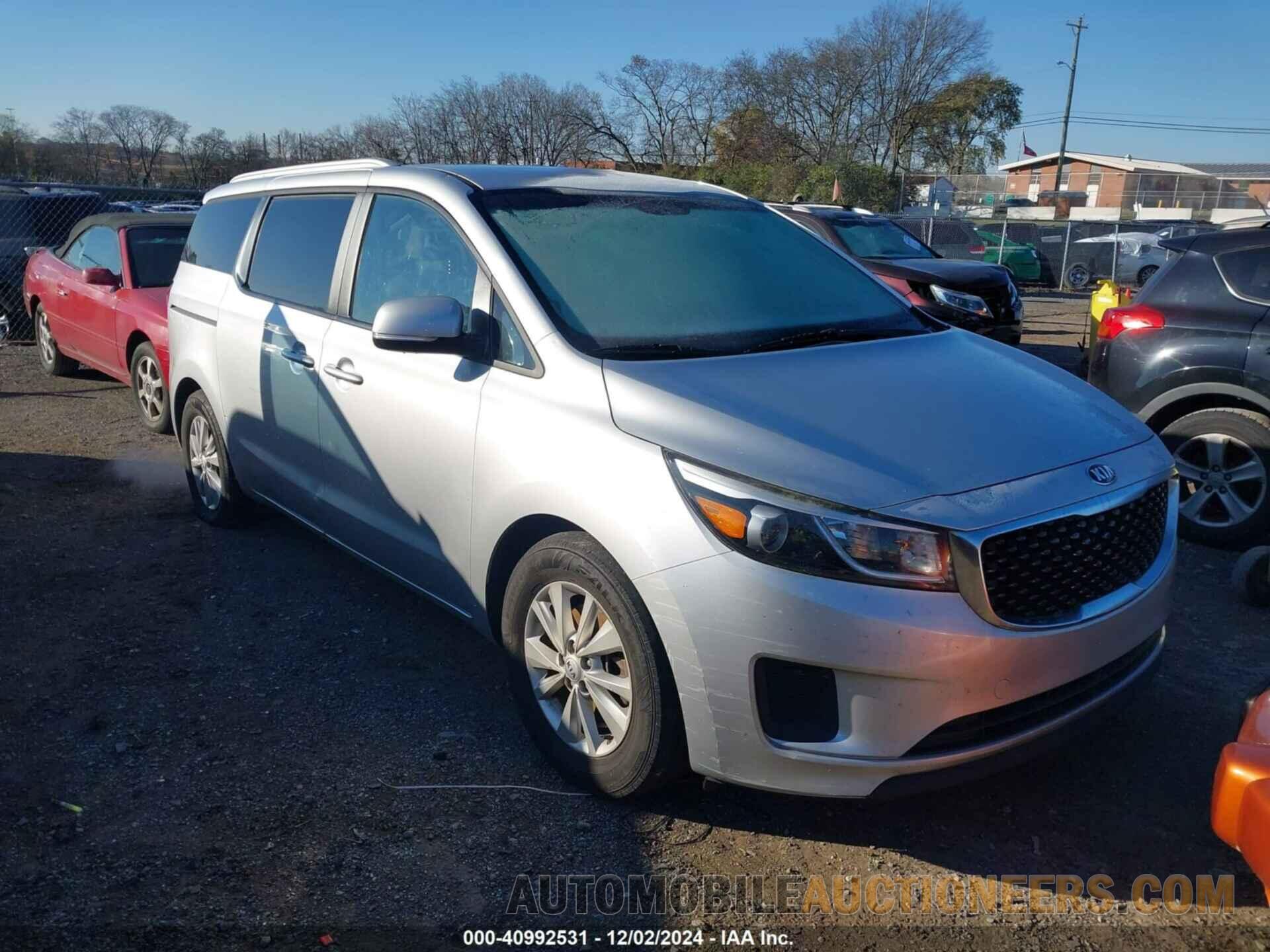 KNDMB5C16G6177849 KIA SEDONA 2016