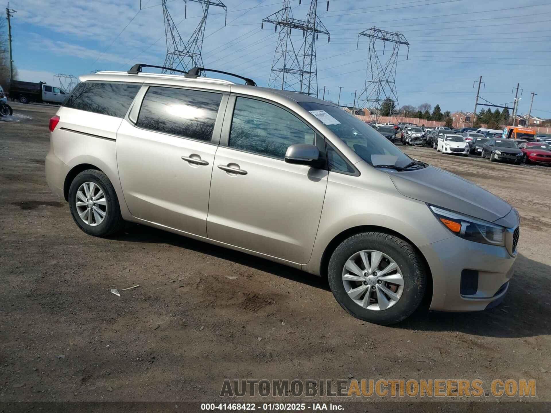 KNDMB5C16G6199964 KIA SEDONA 2016