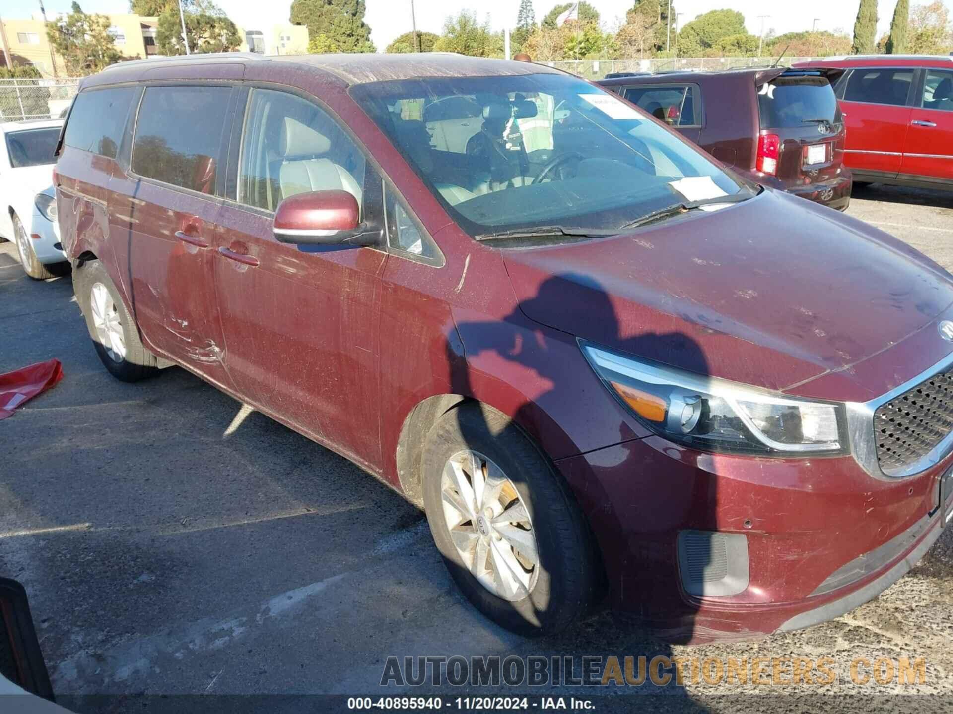 KNDMB5C16H6333664 KIA SEDONA 2017