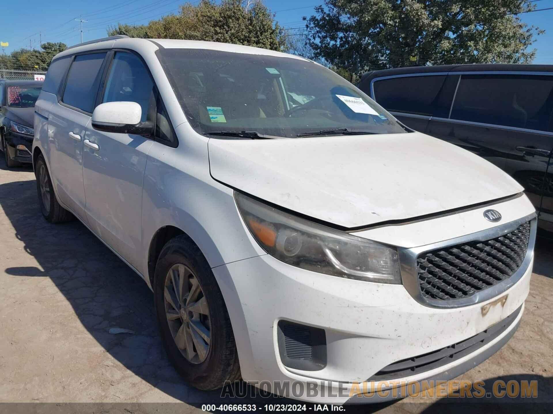 KNDMB5C17G6084421 KIA SEDONA 2016