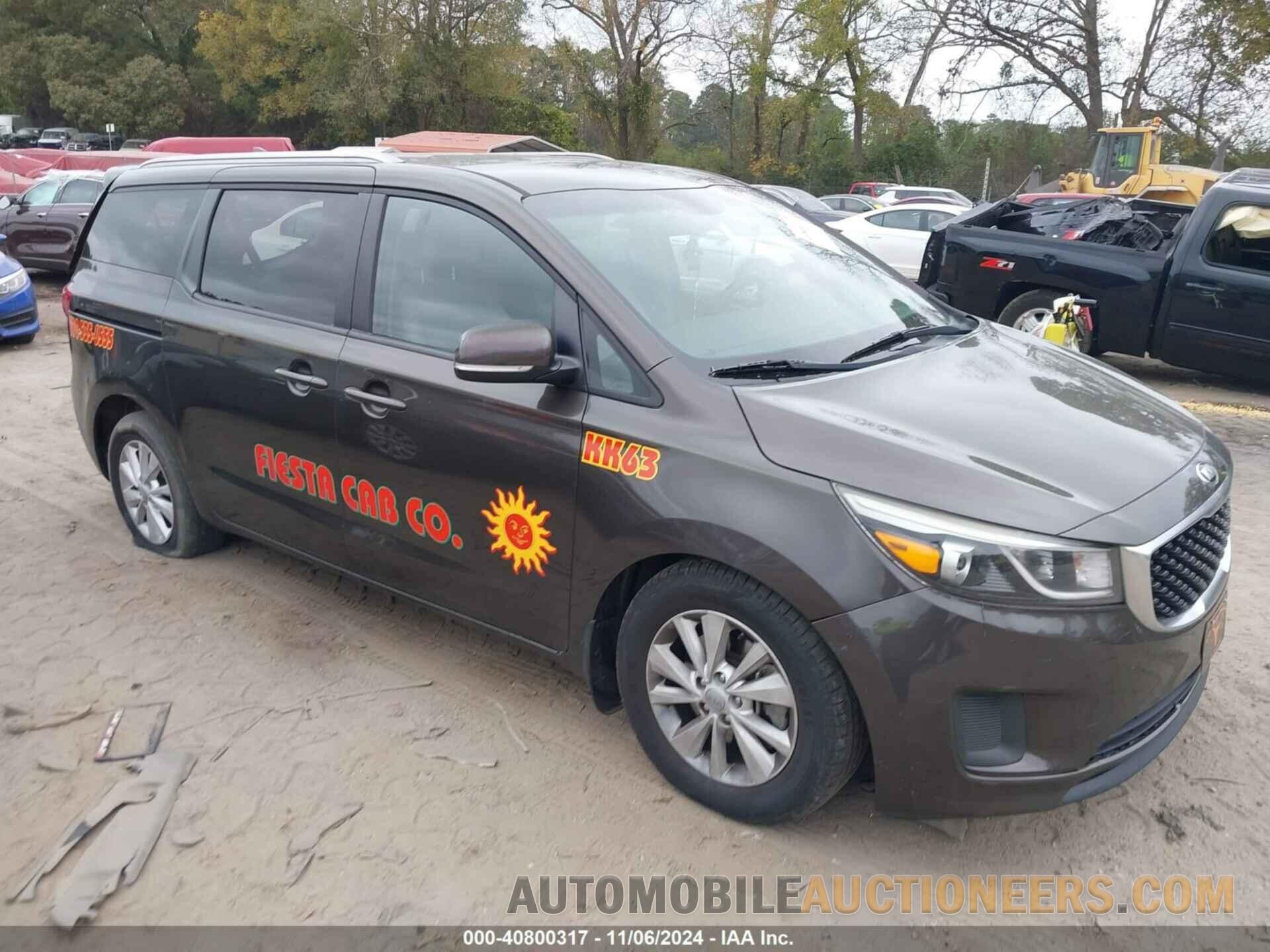 KNDMB5C17G6126019 KIA SEDONA 2016