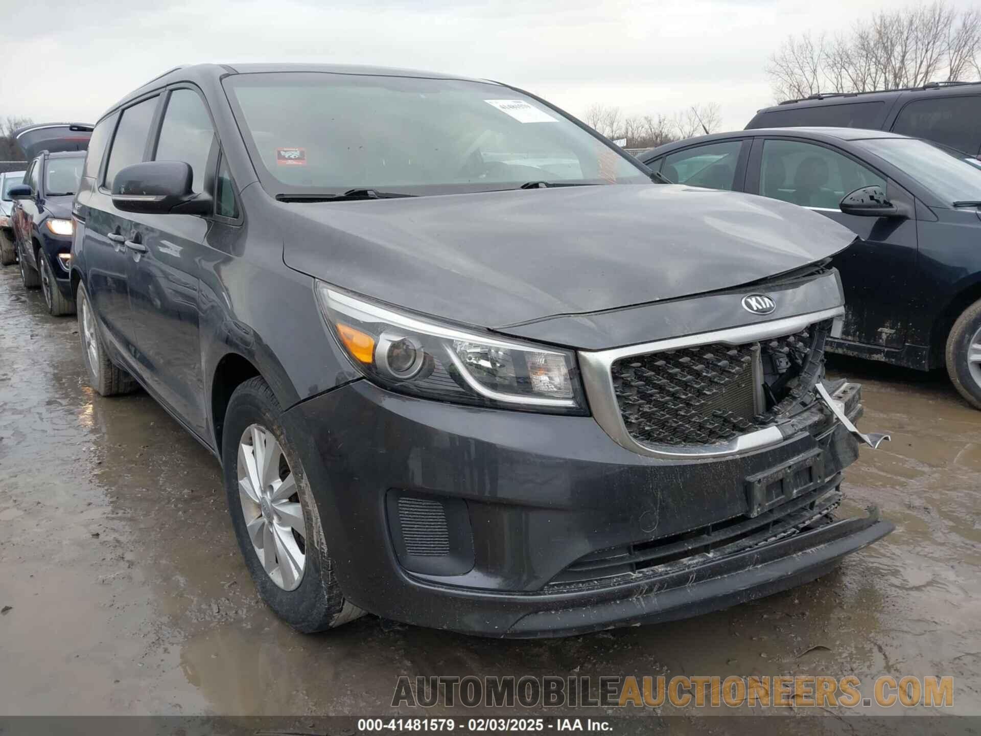 KNDMB5C17G6127395 KIA SEDONA 2016