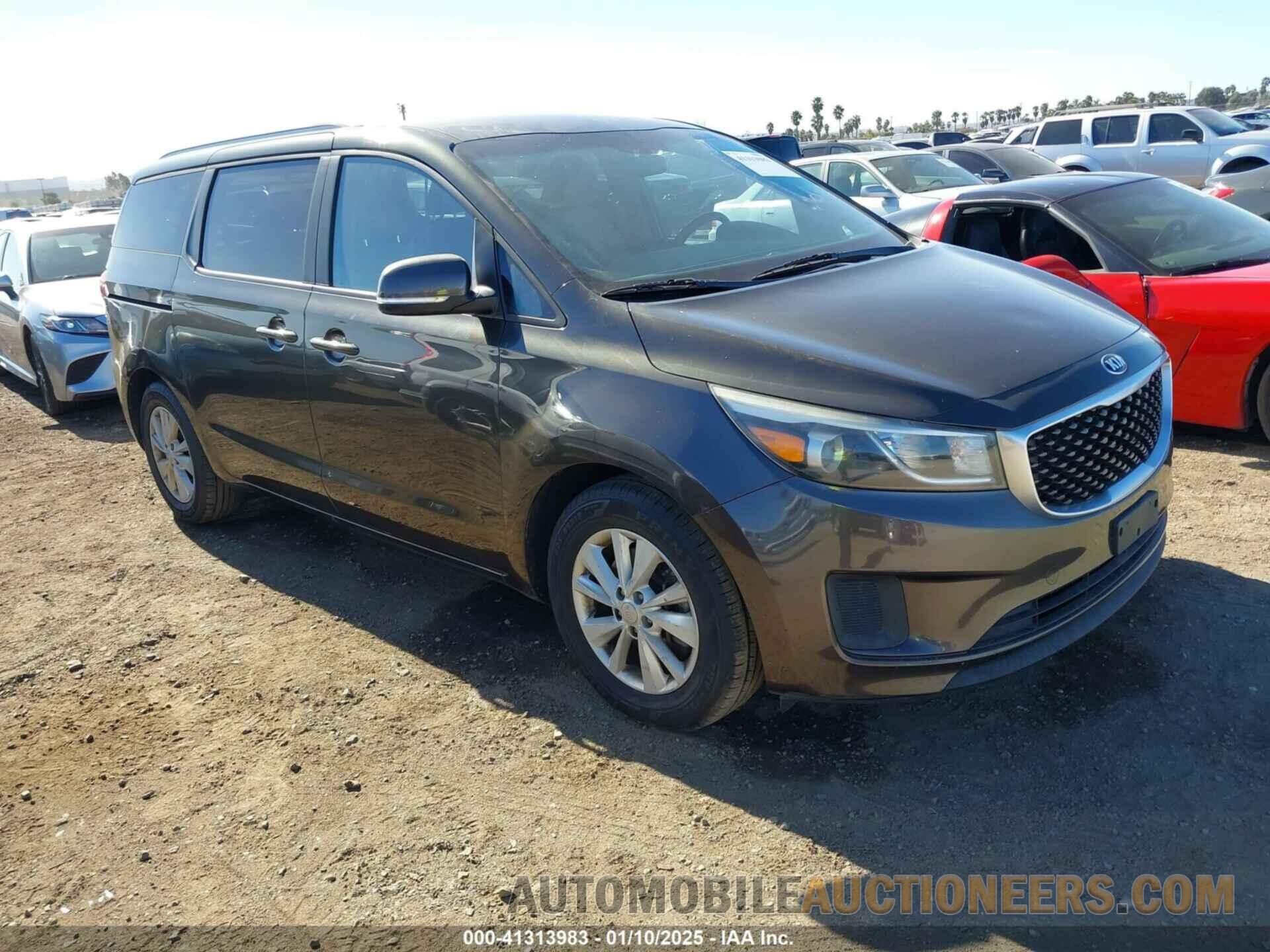 KNDMB5C1XG6089791 KIA SEDONA 2016