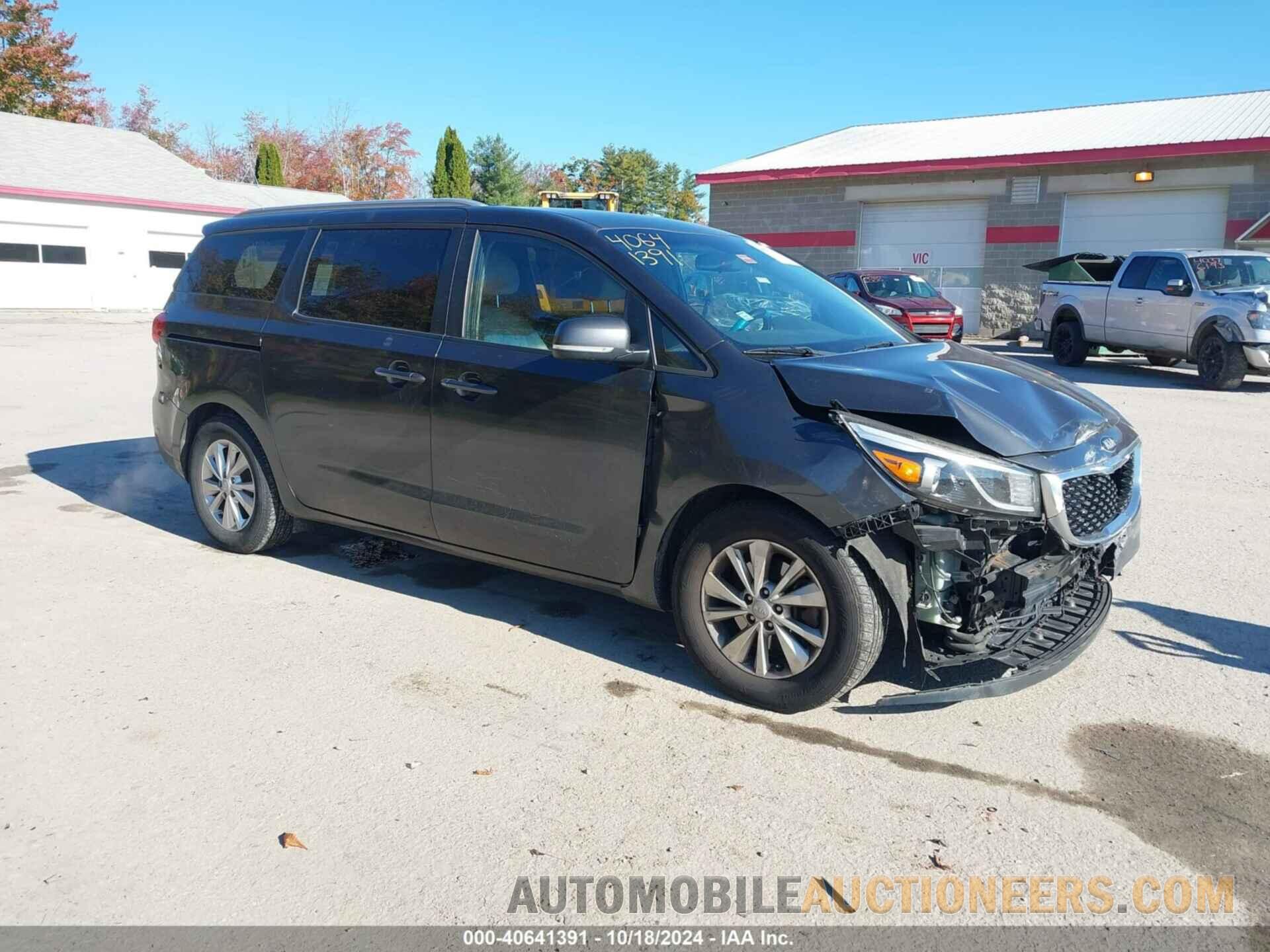 KNDMB5C1XG6192256 KIA SEDONA 2016