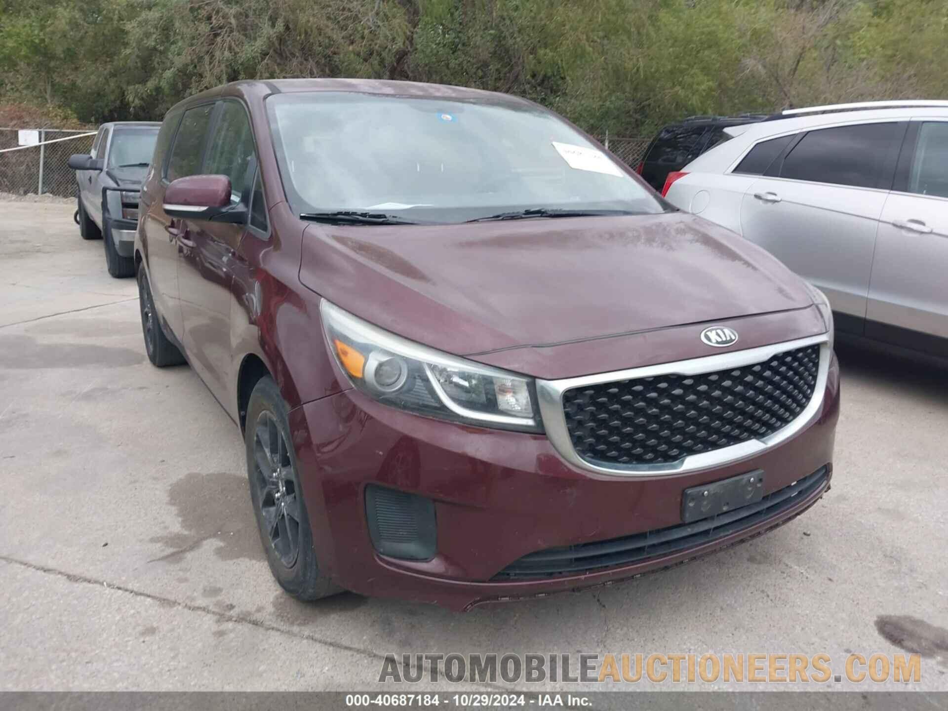 KNDMB5C1XH6225161 KIA SEDONA 2017